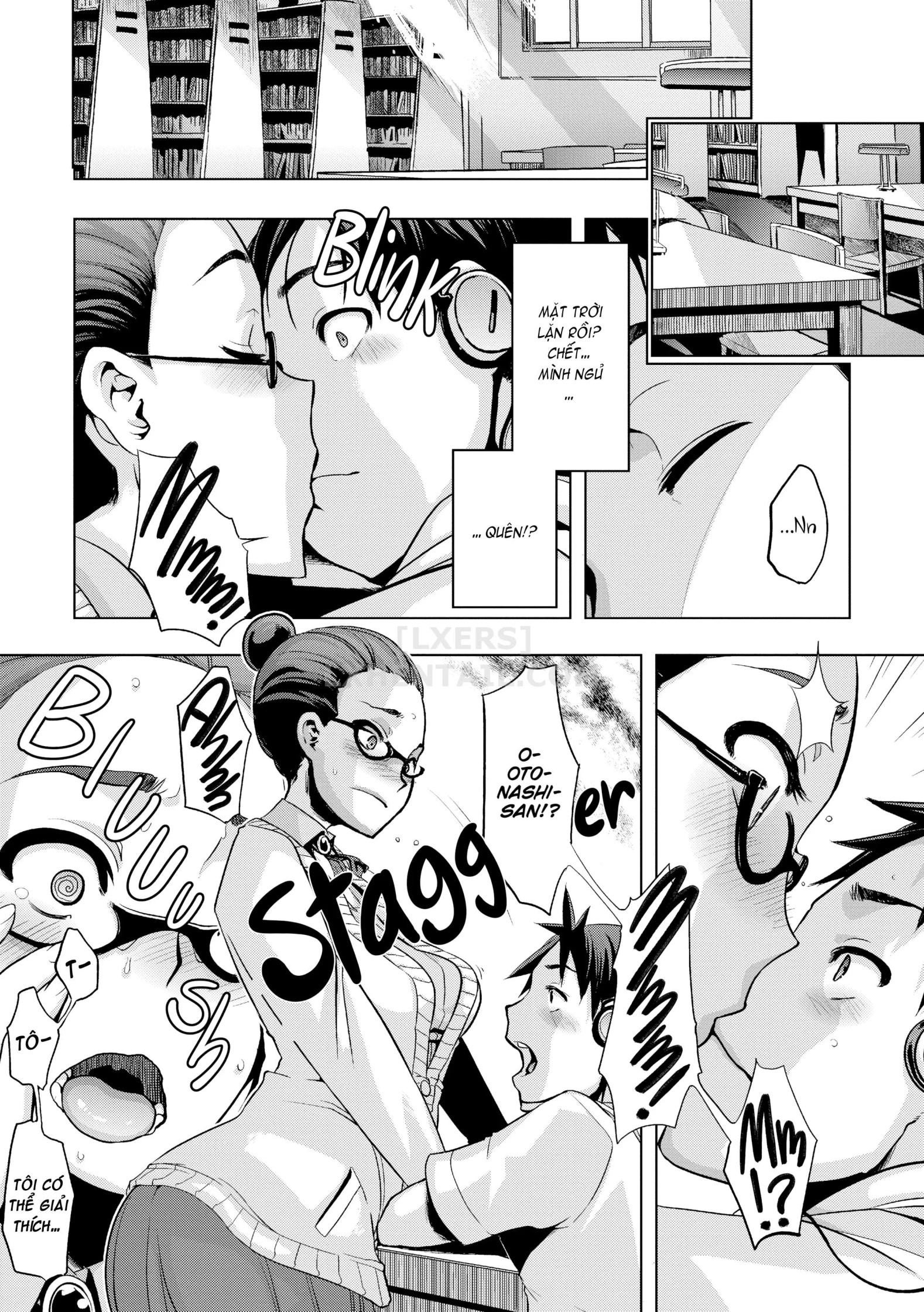 HentaiVN.net - Ảnh 15 - The Pink Album [Want Me to Show You?; INCUBUS; Summer Memory] - Chap 1 - Library Talk