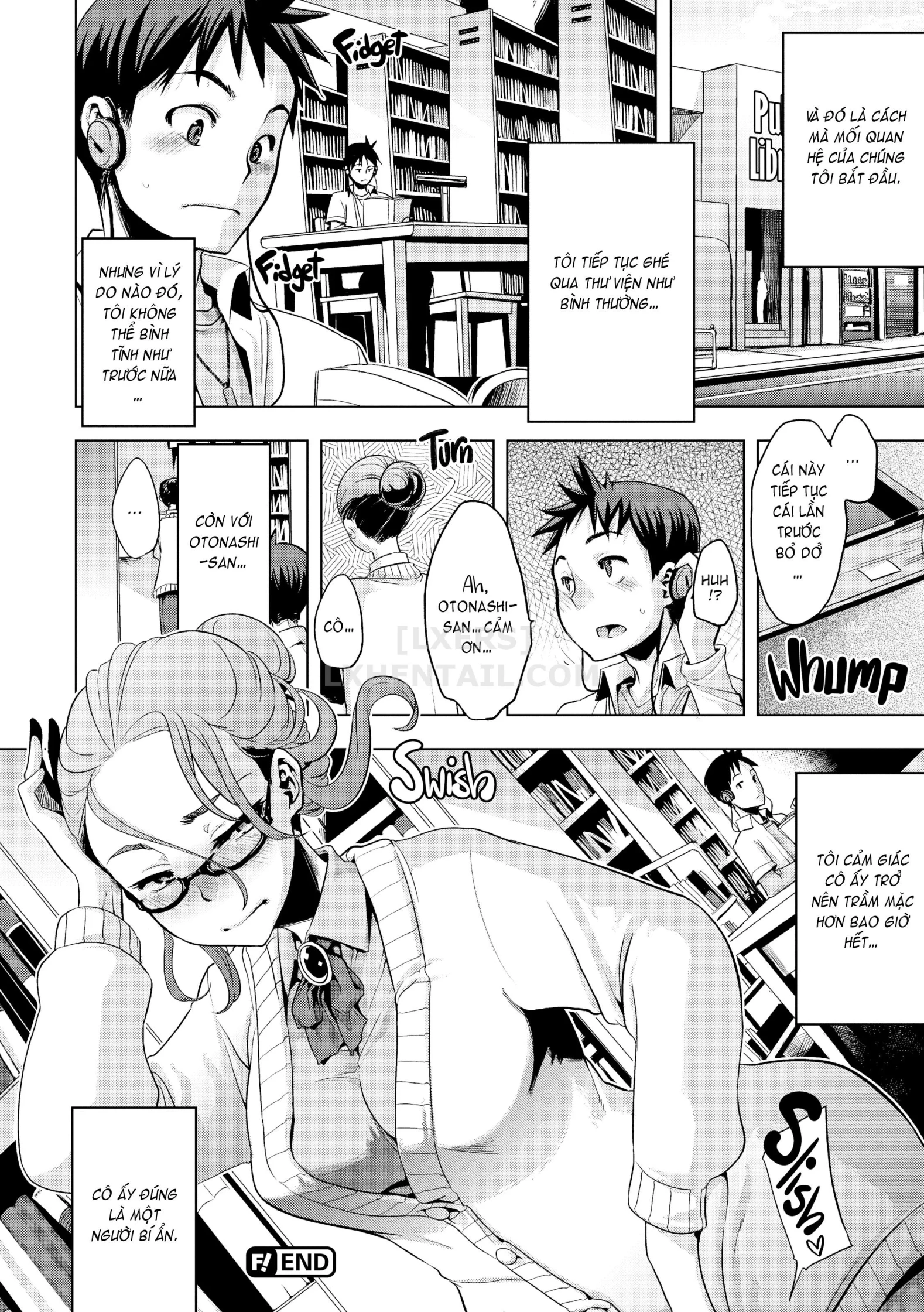 HentaiVN.net - Ảnh 30 - The Pink Album [Want Me to Show You?; INCUBUS; Summer Memory] - Chap 1 - Library Talk