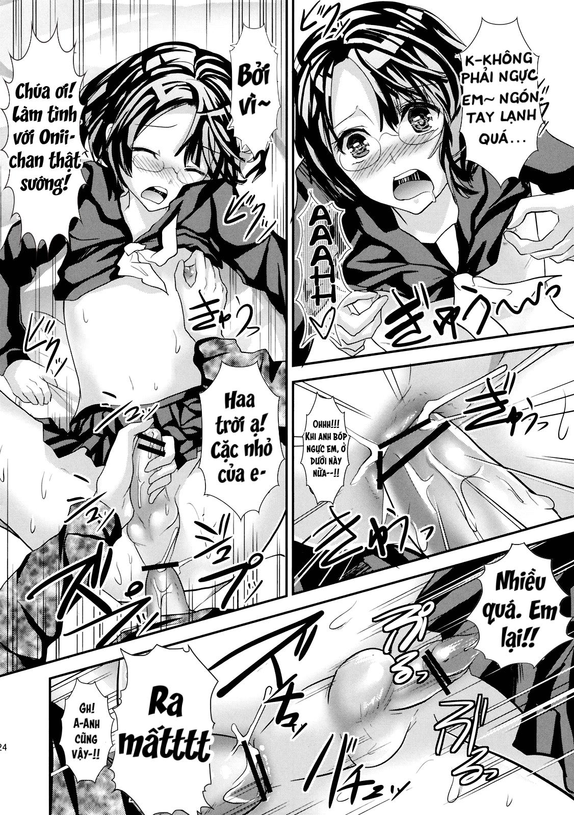 HentaiVN.net - Ảnh 23 - Konna Otouto to Kurashitara - chap 1