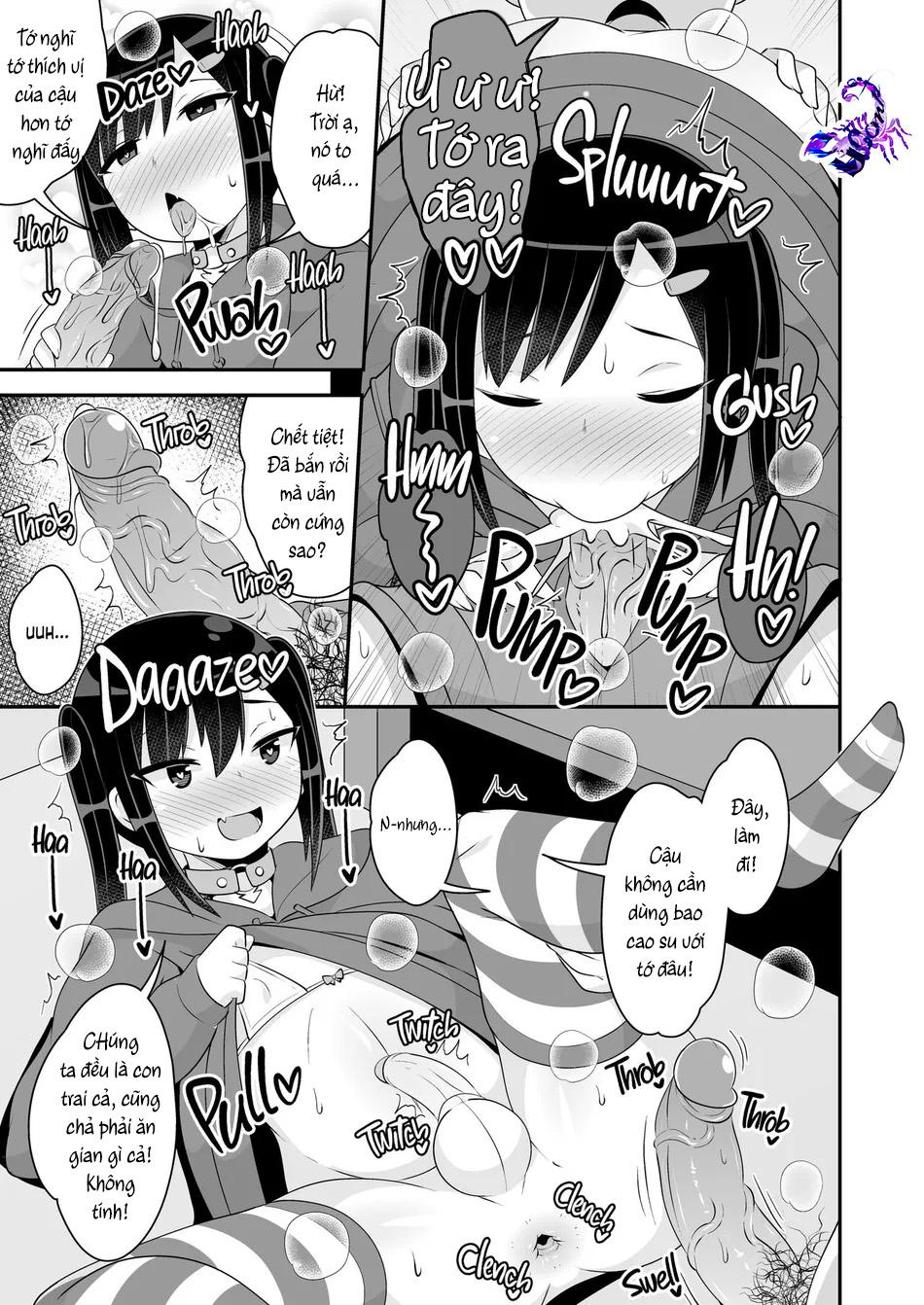 HentaiVN.net - Ảnh 10 - Dekaketsu Jirai Onna Ni Jinsei Kuruwasaretai - one shot
