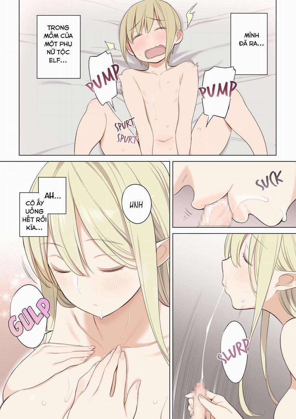 HentaiVN.net - Ảnh 25 - Vị anh hùng vì nước quên thân - Toraware Yuusha To Maou (Onna) To Elf [A Hero Taken Prisoner Meets The Demon Queen And Her Elf , Toraware Yuusha To Maou (Onna) To Elf] - Oneshot