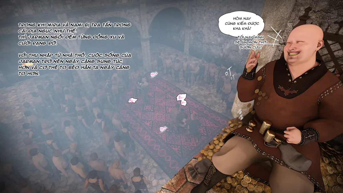 HentaiVN.net - Ảnh 19 - The Rose Fall Into Darkness Special- Darkness Ending - Darkness ending!!!