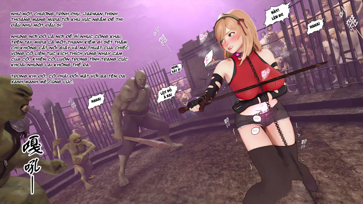 HentaiVN.net - Ảnh 20 - The Rose Fall Into Darkness Special- Darkness Ending - Darkness ending!!!