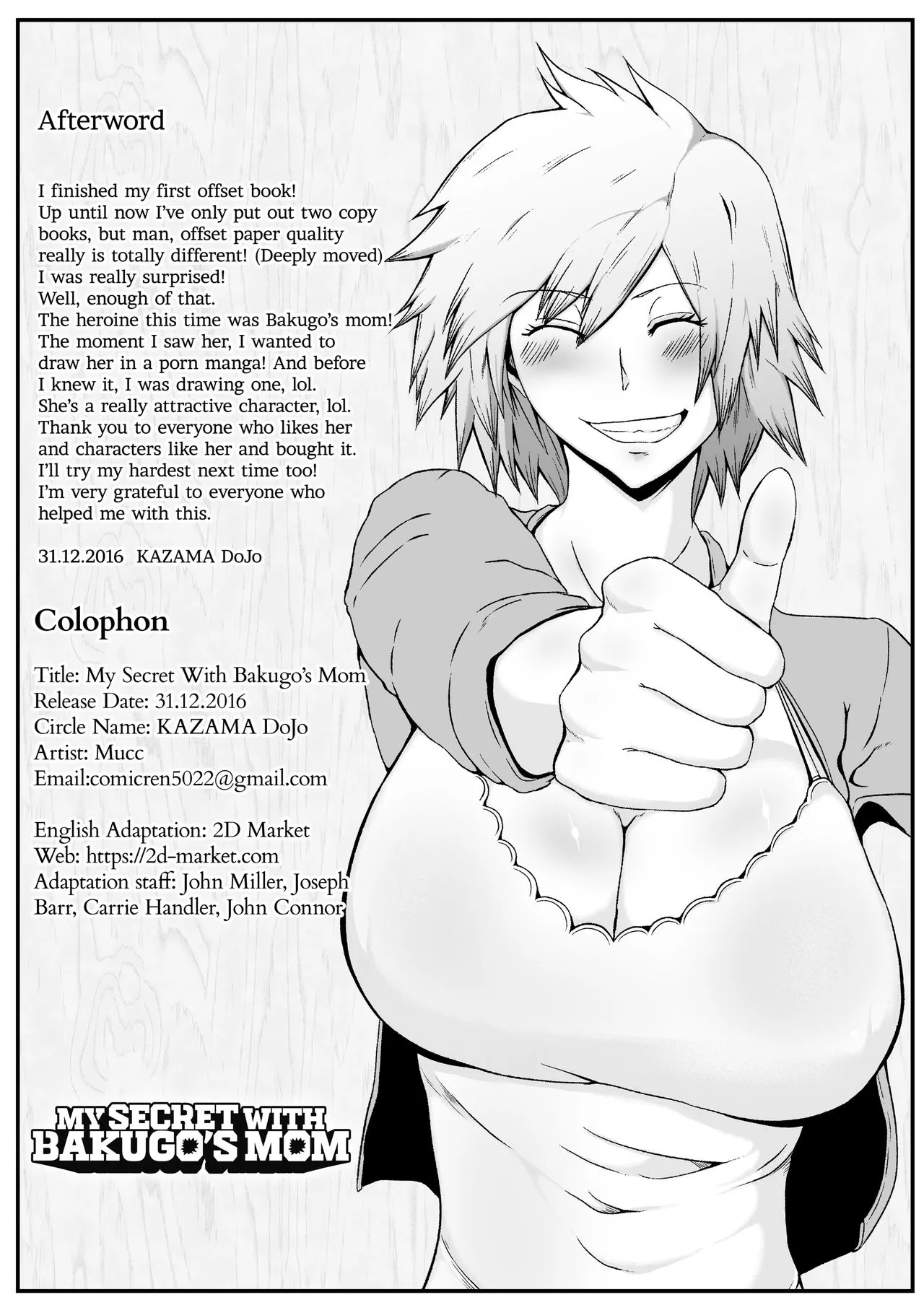 HentaiVN.net - Ảnh 28 - My Secret With Bakugo's Mom [Boku to Bakugou Mama no Himitsu] - Oneshot