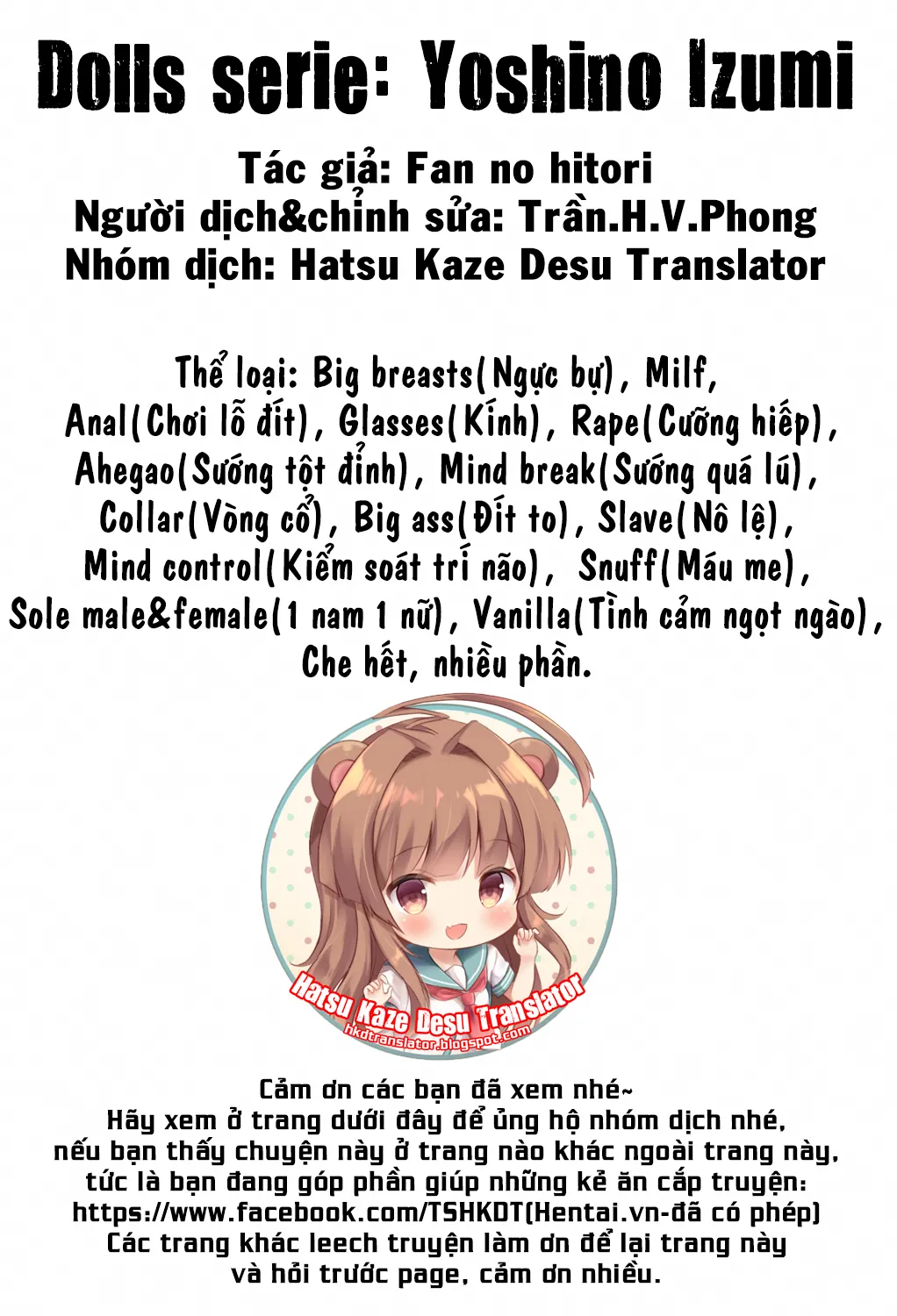HentaiVN.net - Ảnh 25 - Dolls -Yoshinoizumu Hen- [Dolls serie: Yoshino Izumi; Dolls: Yoshino Izumi] - Chap 2 [End]