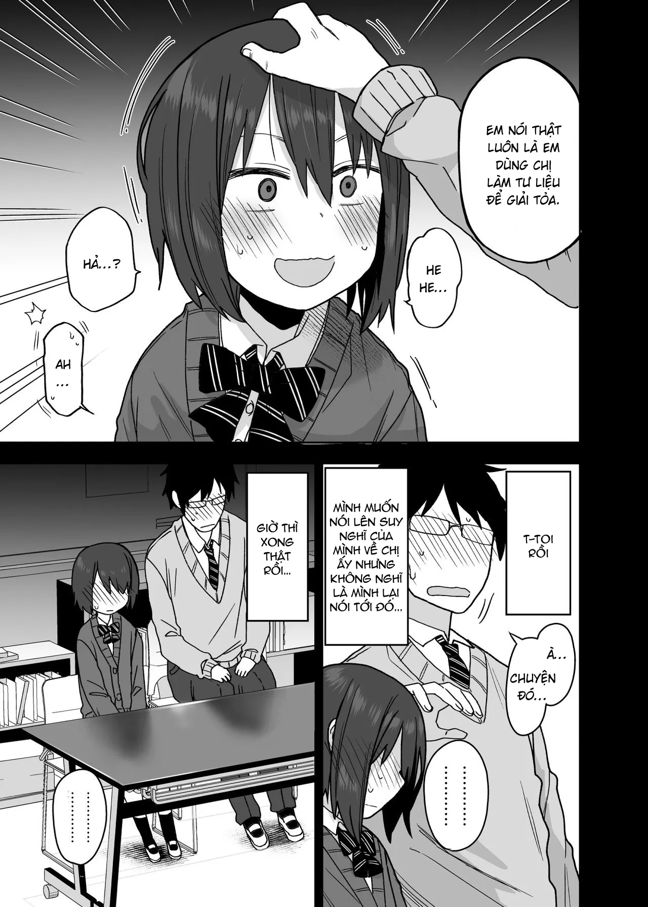 HentaiVN.net - Ảnh 16 - Vì senpai cho phép nên tôi đã làm chuyện đó với chị ấy [Yarasetekureru Senpai] - Chap 1