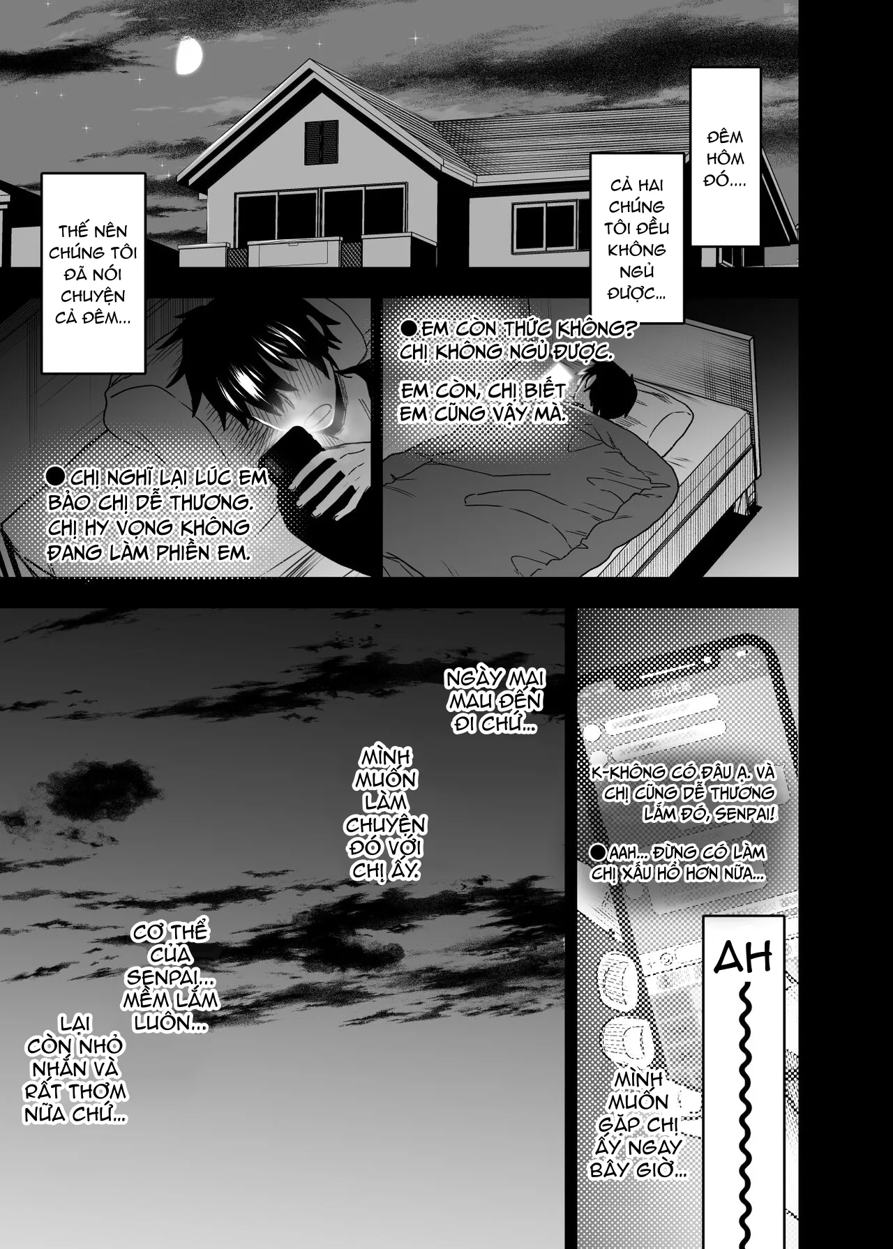 HentaiVN.net - Ảnh 36 - Vì senpai cho phép nên tôi đã làm chuyện đó với chị ấy [Yarasetekureru Senpai] - Chap 1