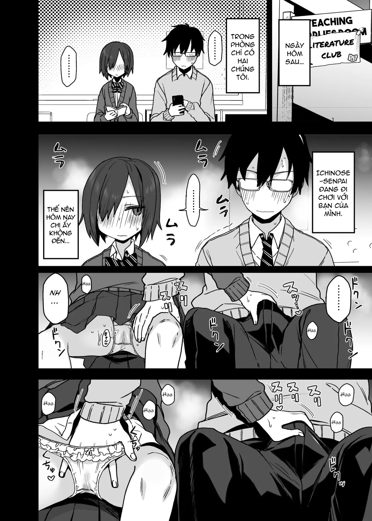 HentaiVN.net - Ảnh 37 - Vì senpai cho phép nên tôi đã làm chuyện đó với chị ấy [Yarasetekureru Senpai] - Chap 1