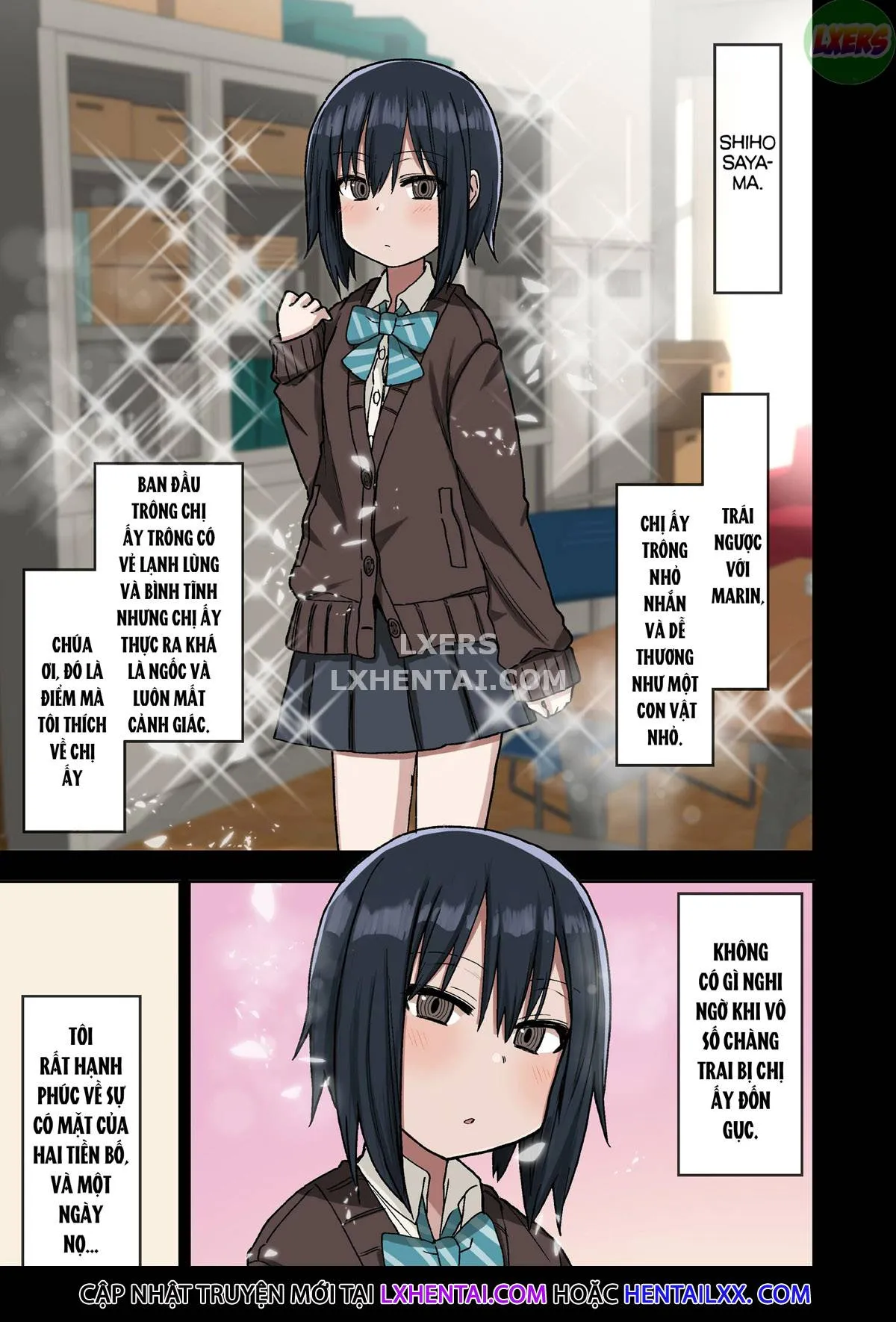 HentaiVN.net - Ảnh 10 - Vì senpai cho phép nên tôi đã làm chuyện đó với chị ấy [Yarasetekureru Senpai] - Chap 1 - Full Color