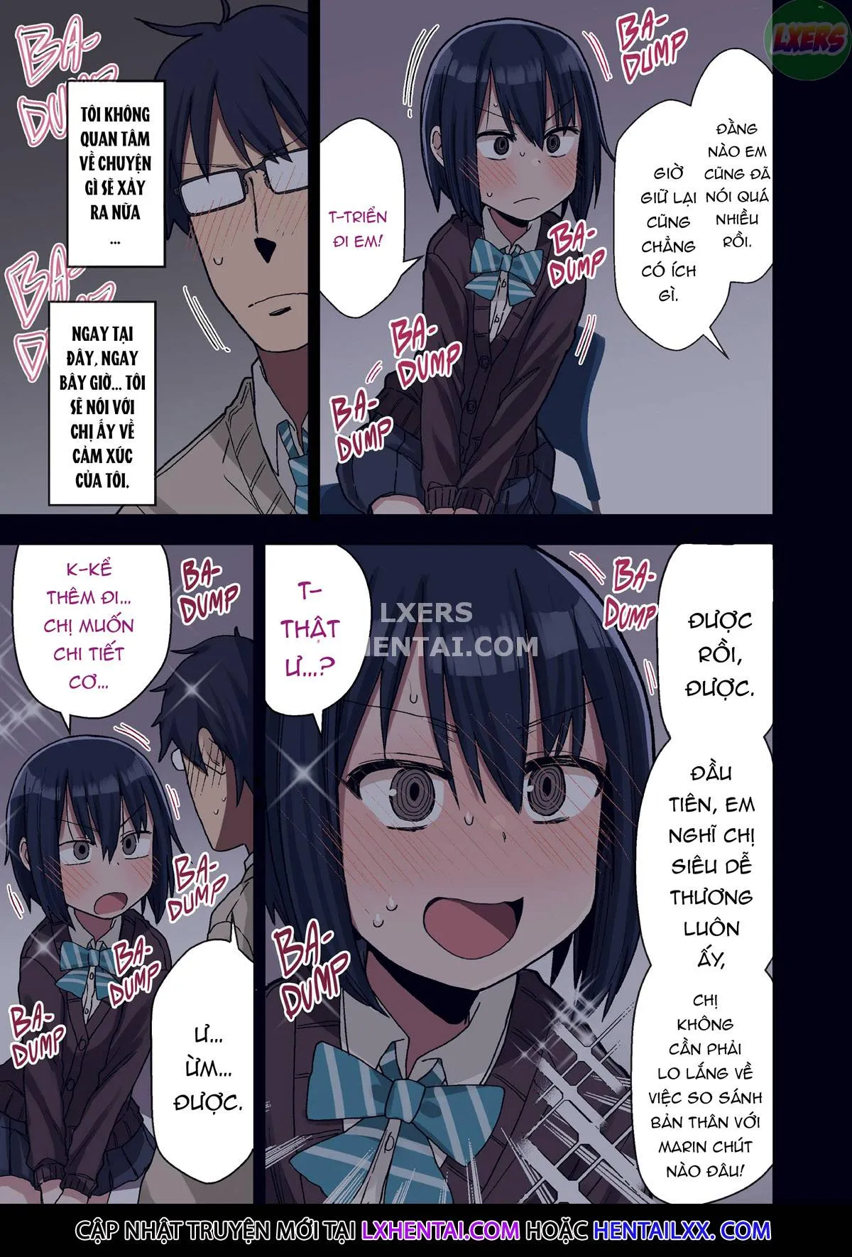 HentaiVN.net - Ảnh 18 - Vì senpai cho phép nên tôi đã làm chuyện đó với chị ấy [Yarasetekureru Senpai] - Chap 1 - Full Color