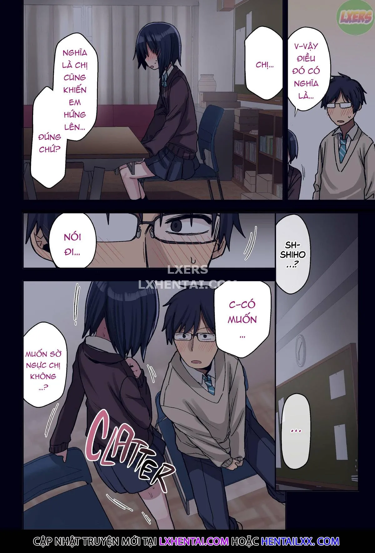 HentaiVN.net - Ảnh 21 - Vì senpai cho phép nên tôi đã làm chuyện đó với chị ấy [Yarasetekureru Senpai] - Chap 1 - Full Color