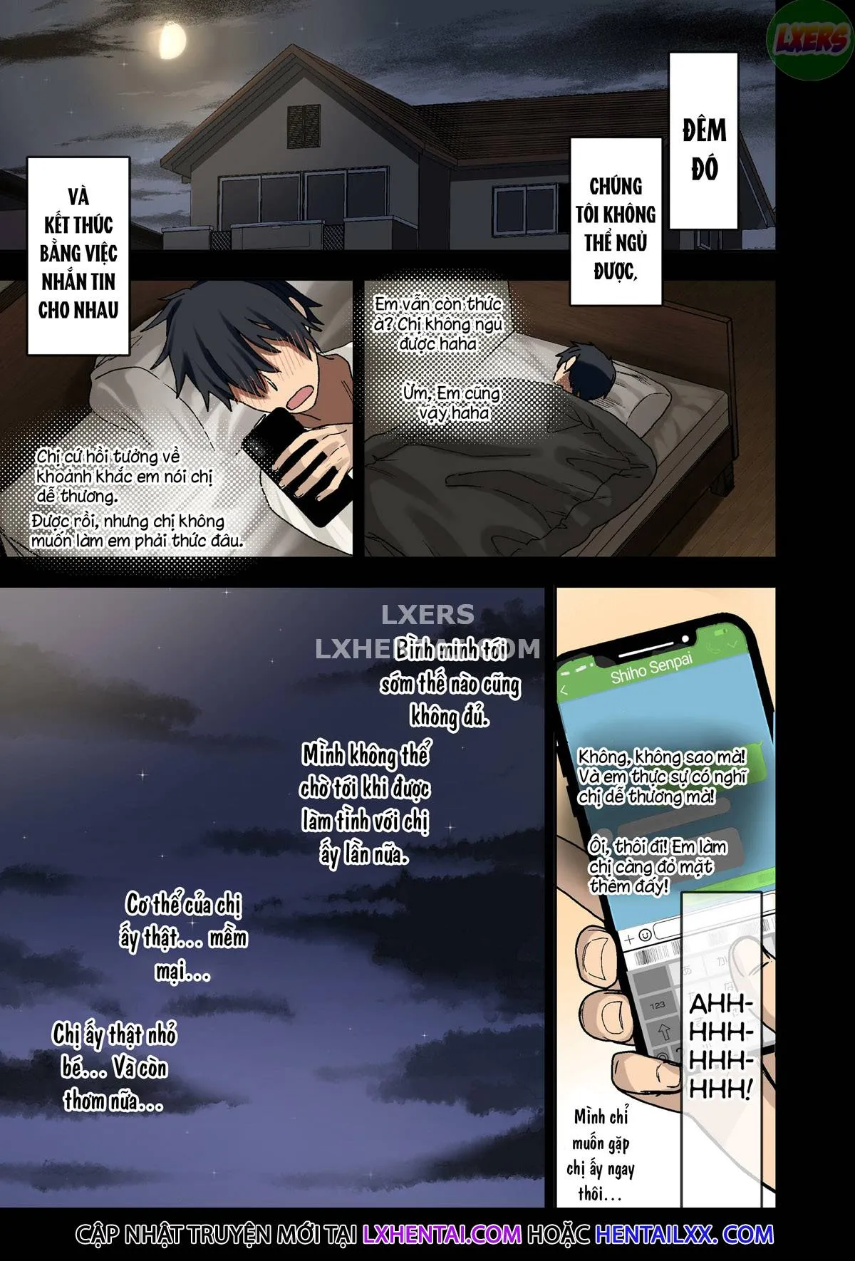 HentaiVN.net - Ảnh 40 - Vì senpai cho phép nên tôi đã làm chuyện đó với chị ấy [Yarasetekureru Senpai] - Chap 1 - Full Color