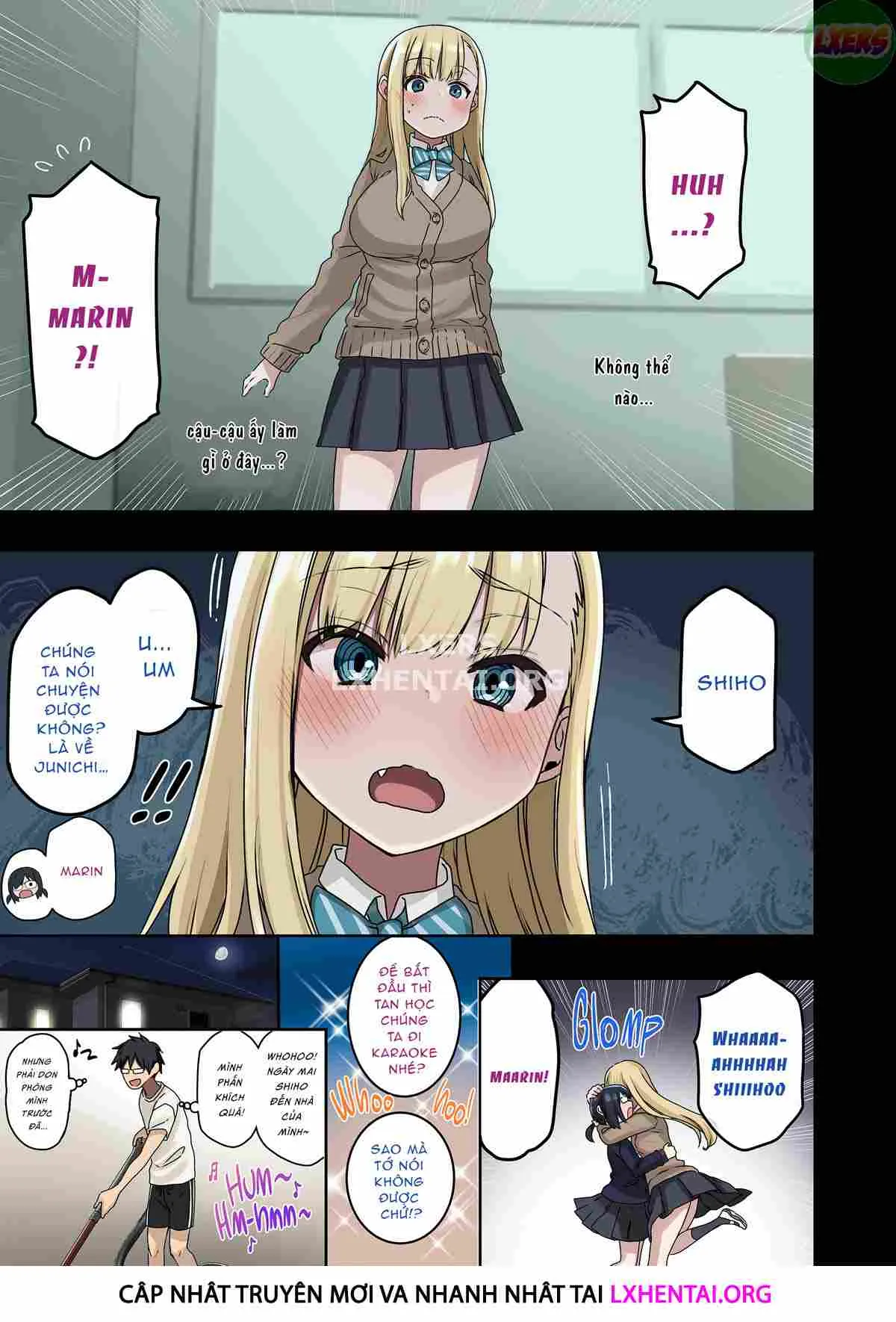 HentaiVN.net - Ảnh 32 - Vì senpai cho phép nên tôi đã làm chuyện đó với chị ấy [Yarasetekureru Senpai] - Chap 2