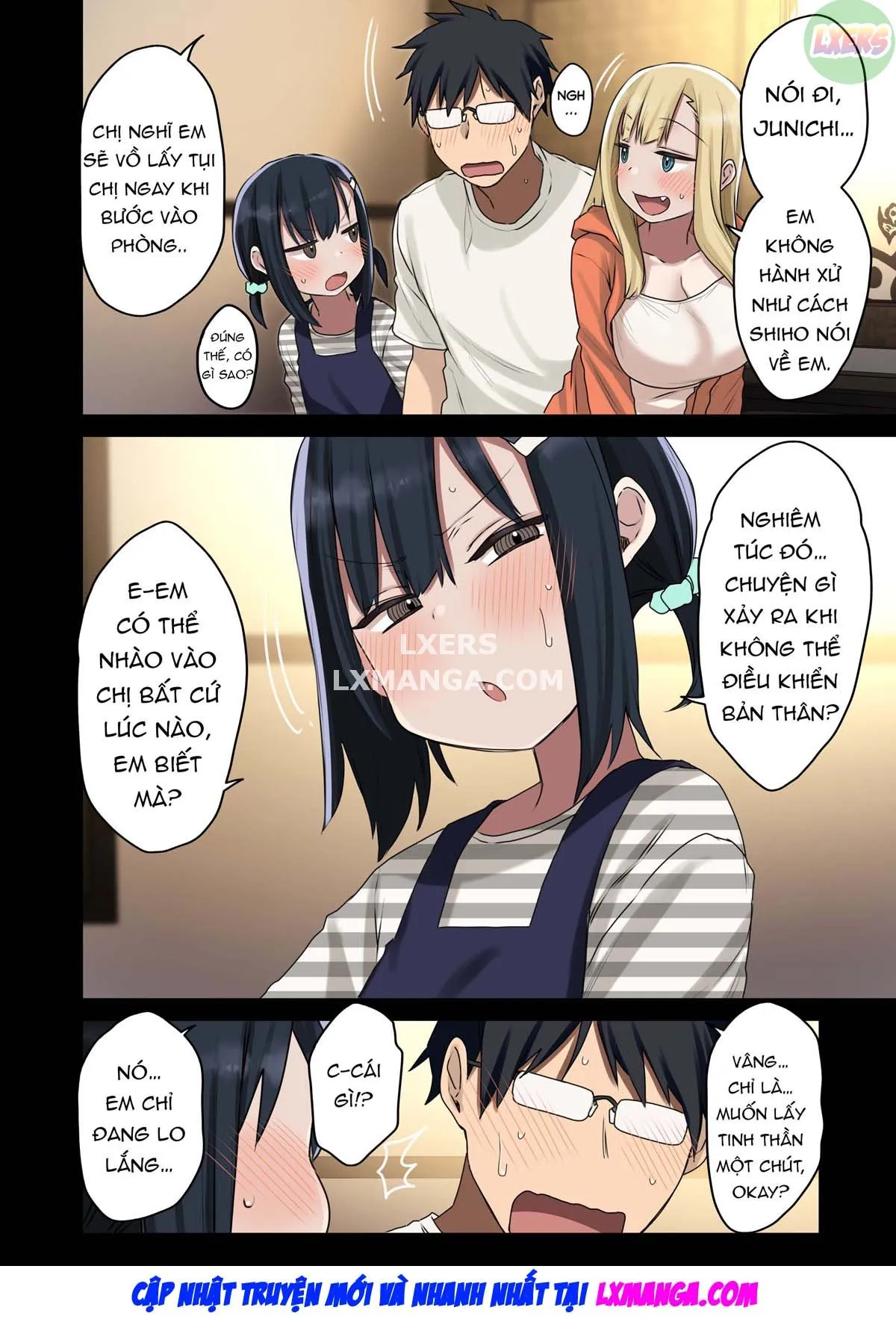 HentaiVN.net - Ảnh 20 - Vì senpai cho phép nên tôi đã làm chuyện đó với chị ấy [Yarasetekureru Senpai] - Chap 3