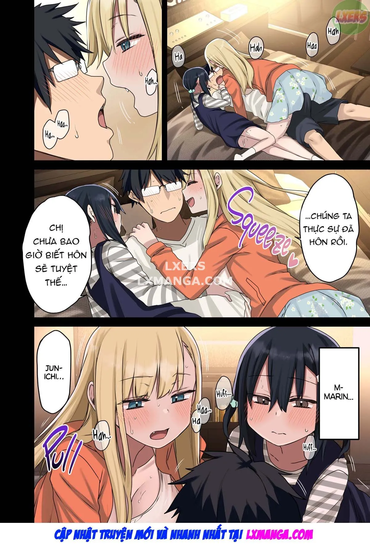 HentaiVN.net - Ảnh 24 - Vì senpai cho phép nên tôi đã làm chuyện đó với chị ấy [Yarasetekureru Senpai] - Chap 3