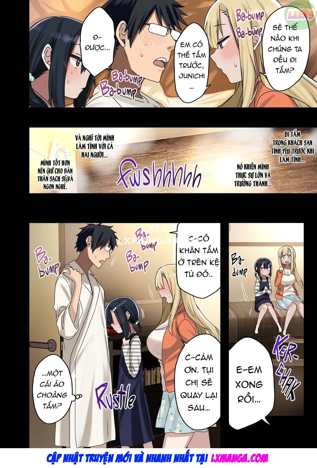 HentaiVN.net - Ảnh 26 - Vì senpai cho phép nên tôi đã làm chuyện đó với chị ấy [Yarasetekureru Senpai] - Chap 3
