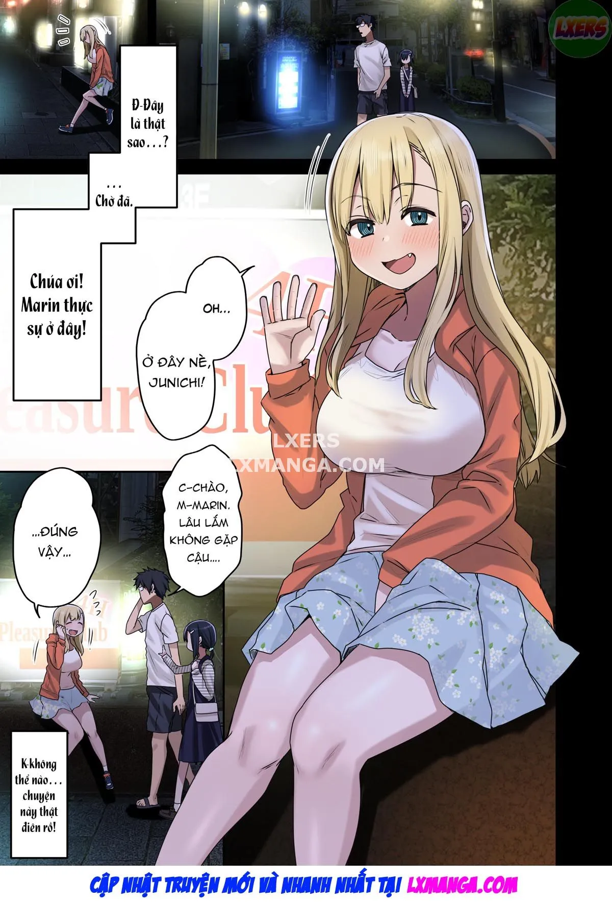 HentaiVN.net - Ảnh 5 - Vì senpai cho phép nên tôi đã làm chuyện đó với chị ấy [Yarasetekureru Senpai] - Chap 3