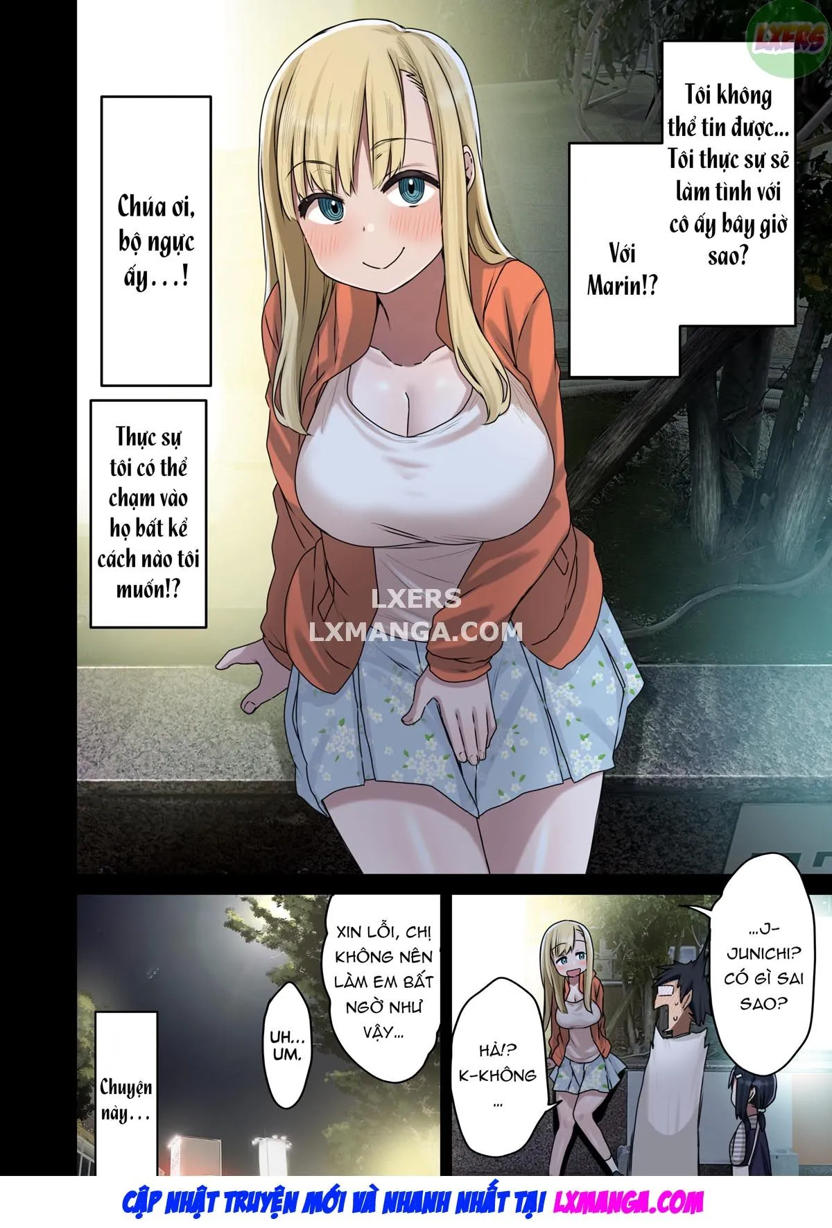 HentaiVN.net - Ảnh 6 - Vì senpai cho phép nên tôi đã làm chuyện đó với chị ấy [Yarasetekureru Senpai] - Chap 3