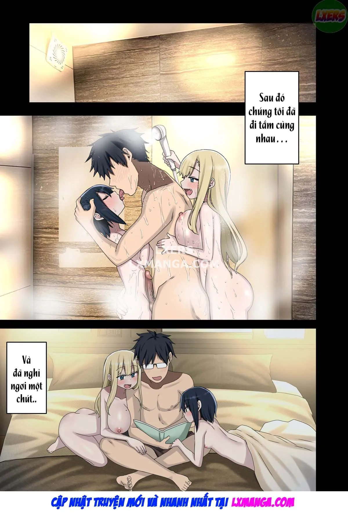 HentaiVN.net - Ảnh 65 - Vì senpai cho phép nên tôi đã làm chuyện đó với chị ấy [Yarasetekureru Senpai] - Chap 3