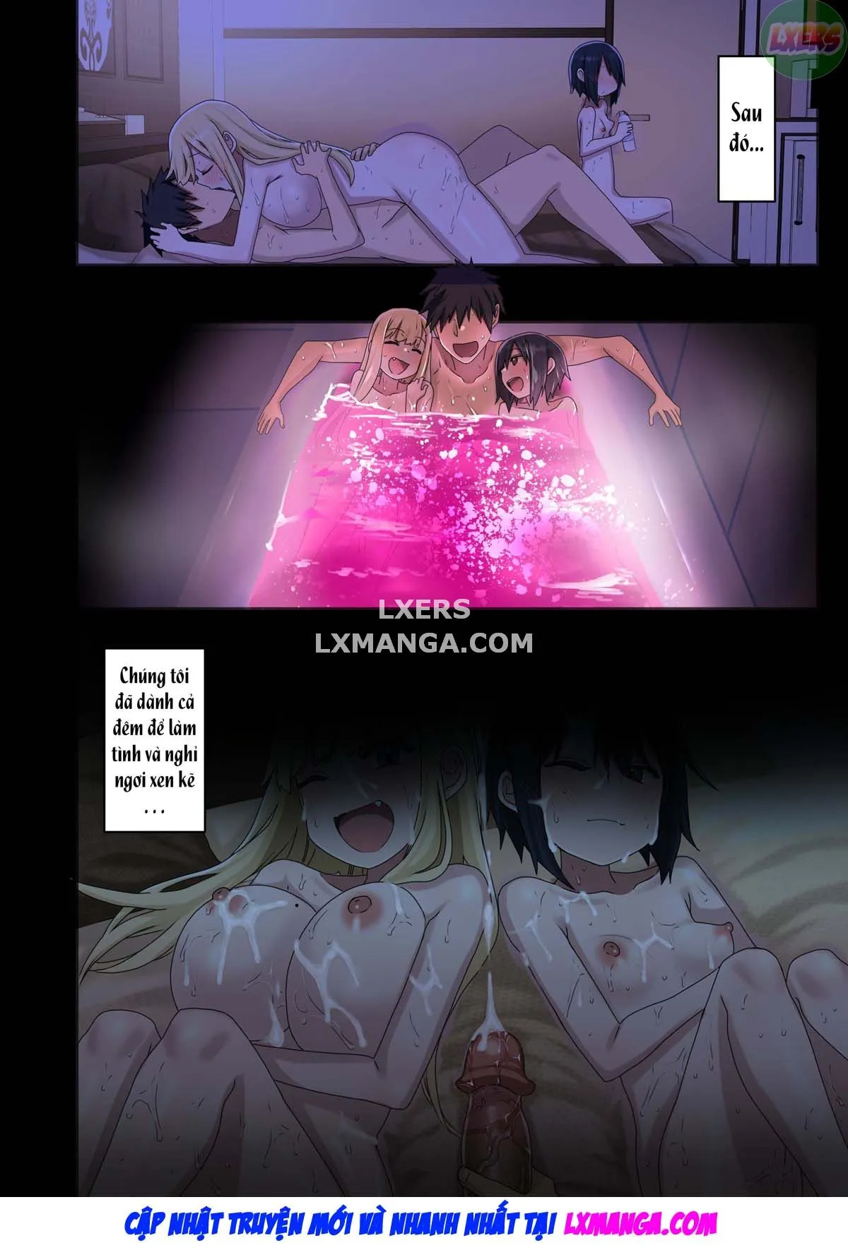 HentaiVN.net - Ảnh 76 - Vì senpai cho phép nên tôi đã làm chuyện đó với chị ấy [Yarasetekureru Senpai] - Chap 3