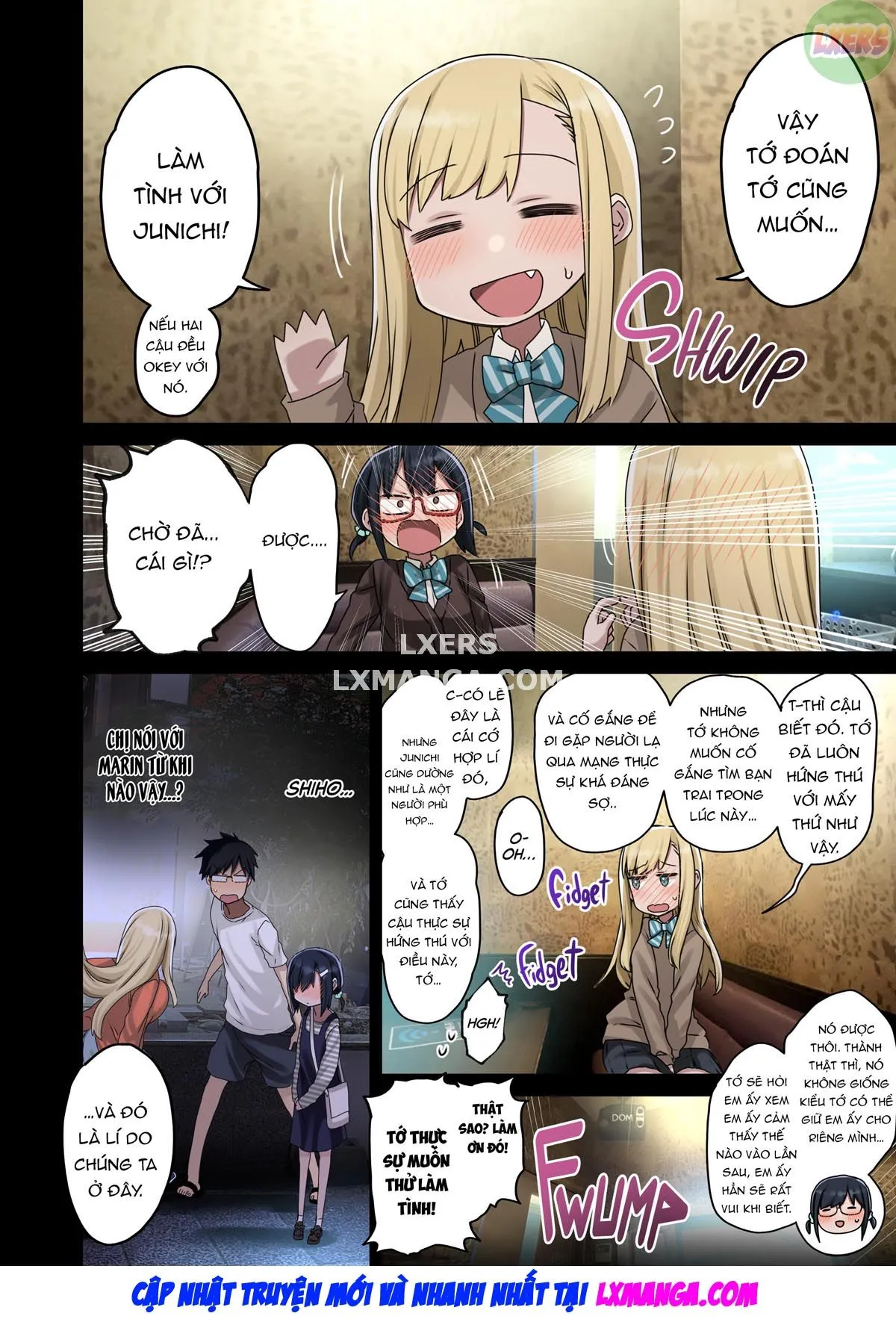 HentaiVN.net - Ảnh 8 - Vì senpai cho phép nên tôi đã làm chuyện đó với chị ấy [Yarasetekureru Senpai] - Chap 3