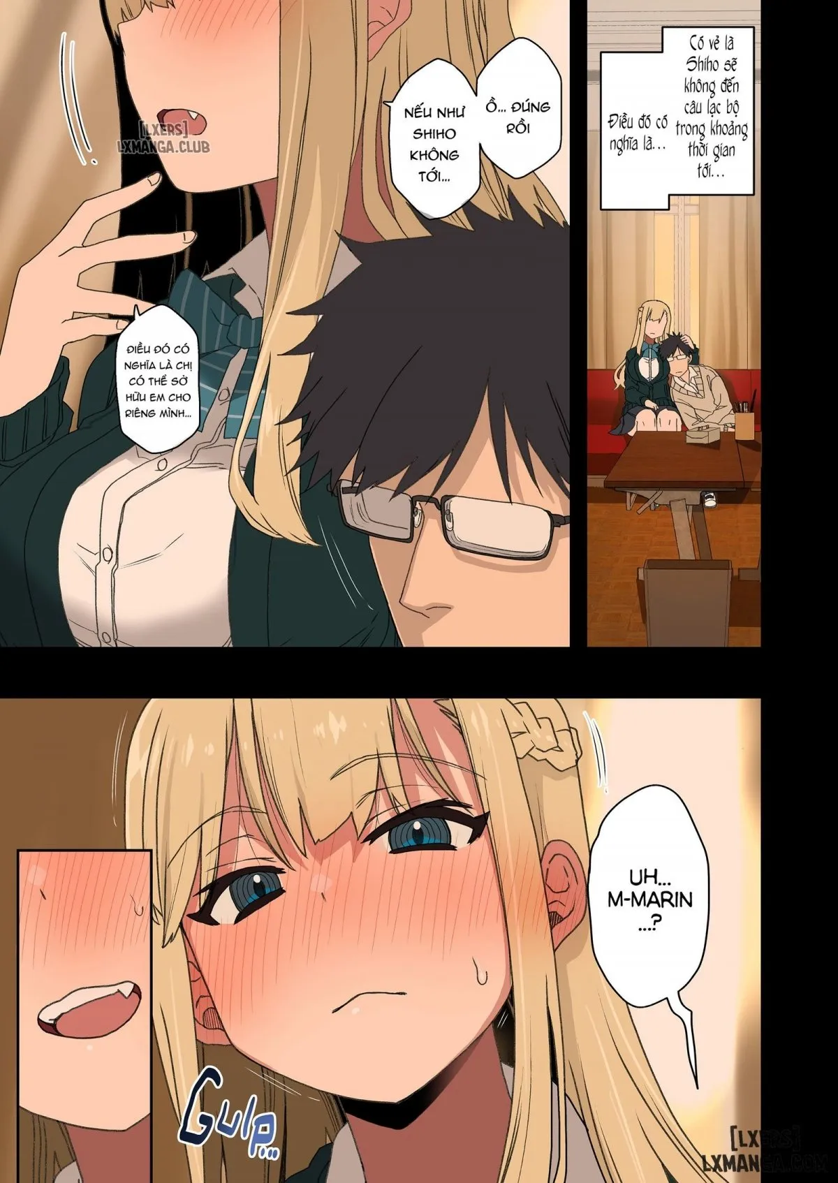 HentaiVN.net - Ảnh 25 - Vì senpai cho phép nên tôi đã làm chuyện đó với chị ấy [Yarasetekureru Senpai] - Chap 4