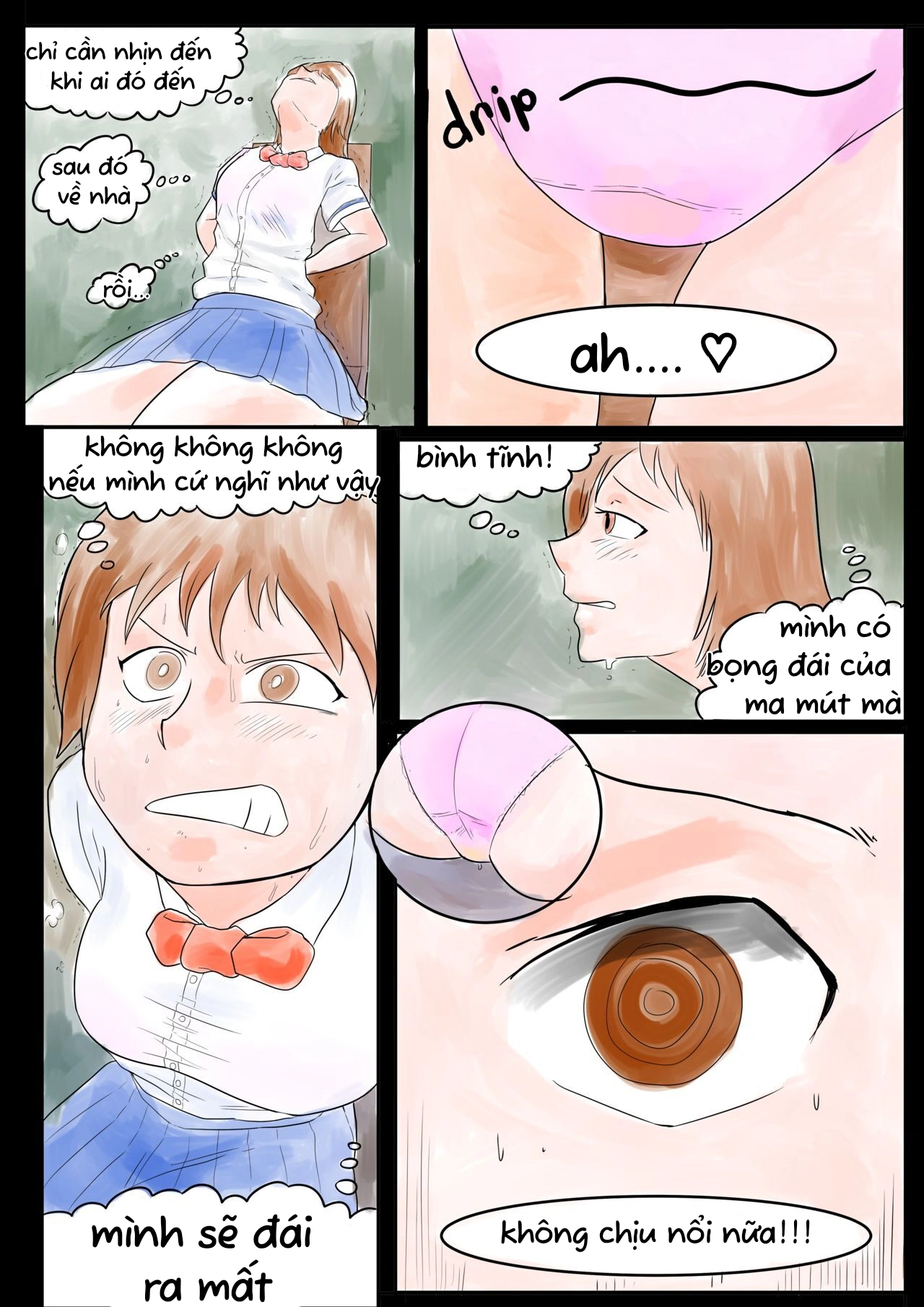 HentaiVN.net - Ảnh 3 - Nữ sinh tuyệt vọng - Oneshot