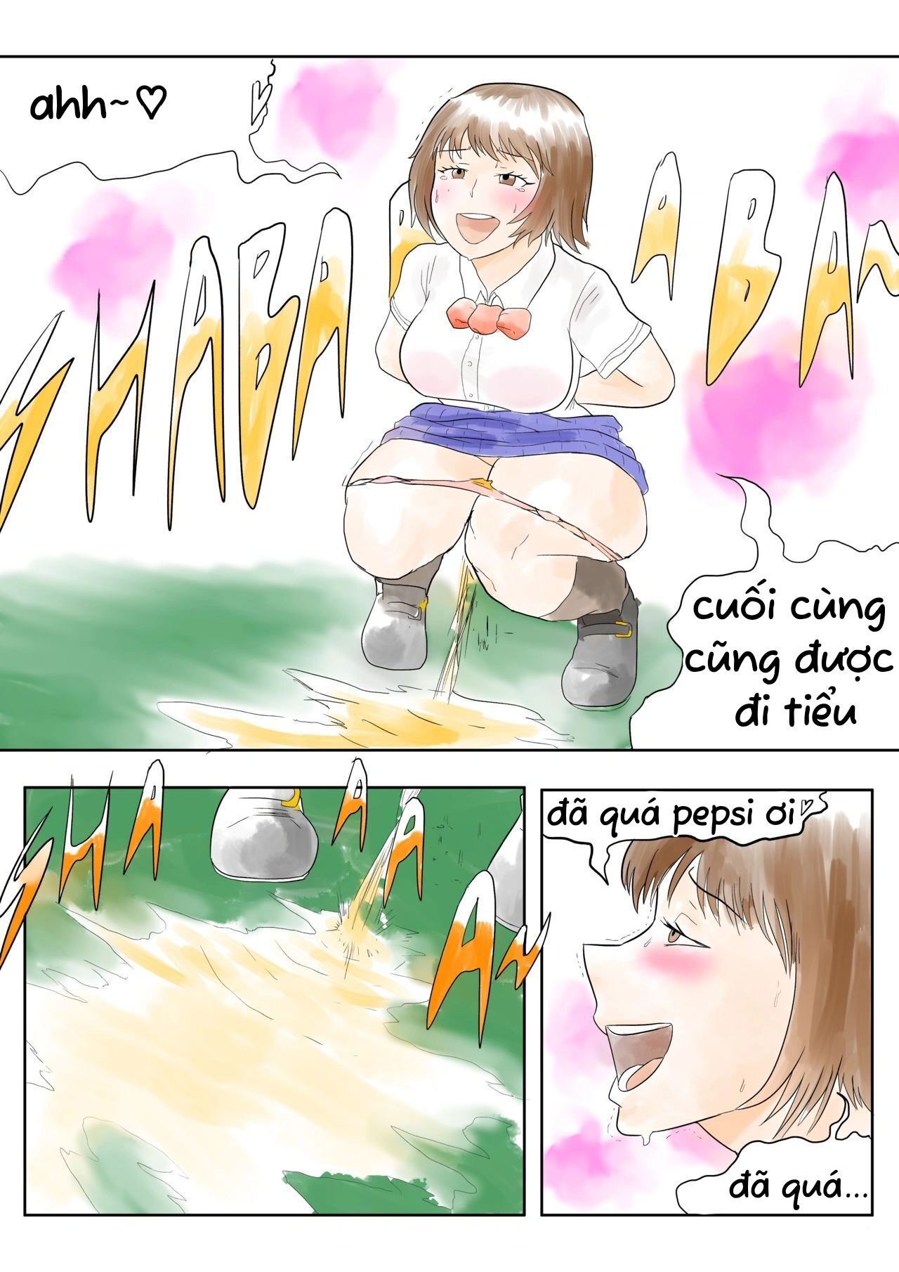 HentaiVN.net - Ảnh 9 - Nữ sinh tuyệt vọng - Oneshot