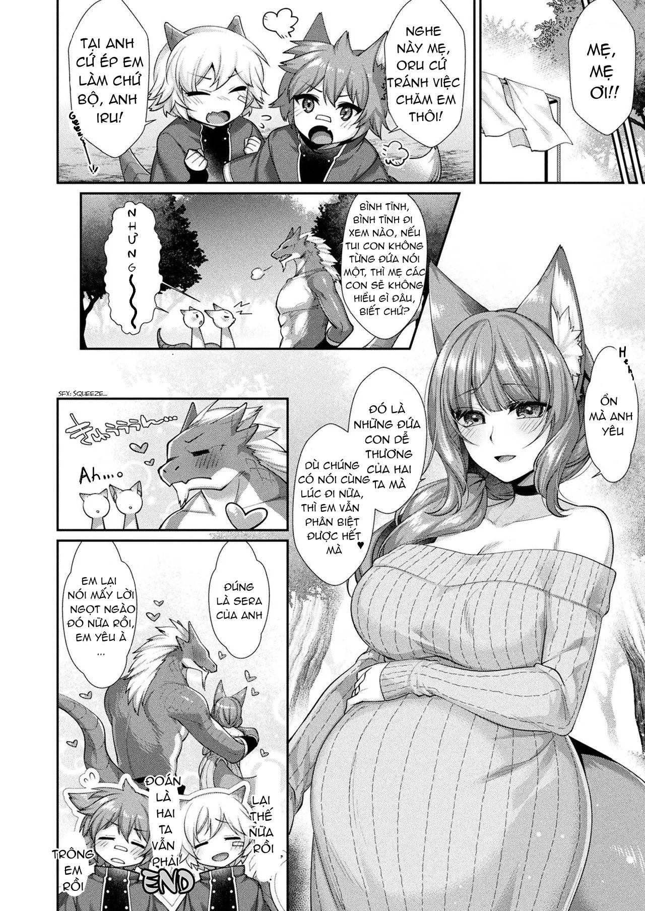 HentaiVN.net - Ảnh 18 - Cuộc sống tân hôn của Iwa Ryuujin và cô nàng cáo. - Oneshot