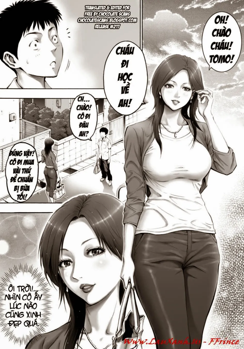 HentaiVN.net - Ảnh 3 - The Lady Down the Street Asked Me to Impregnate Her - Oneshot