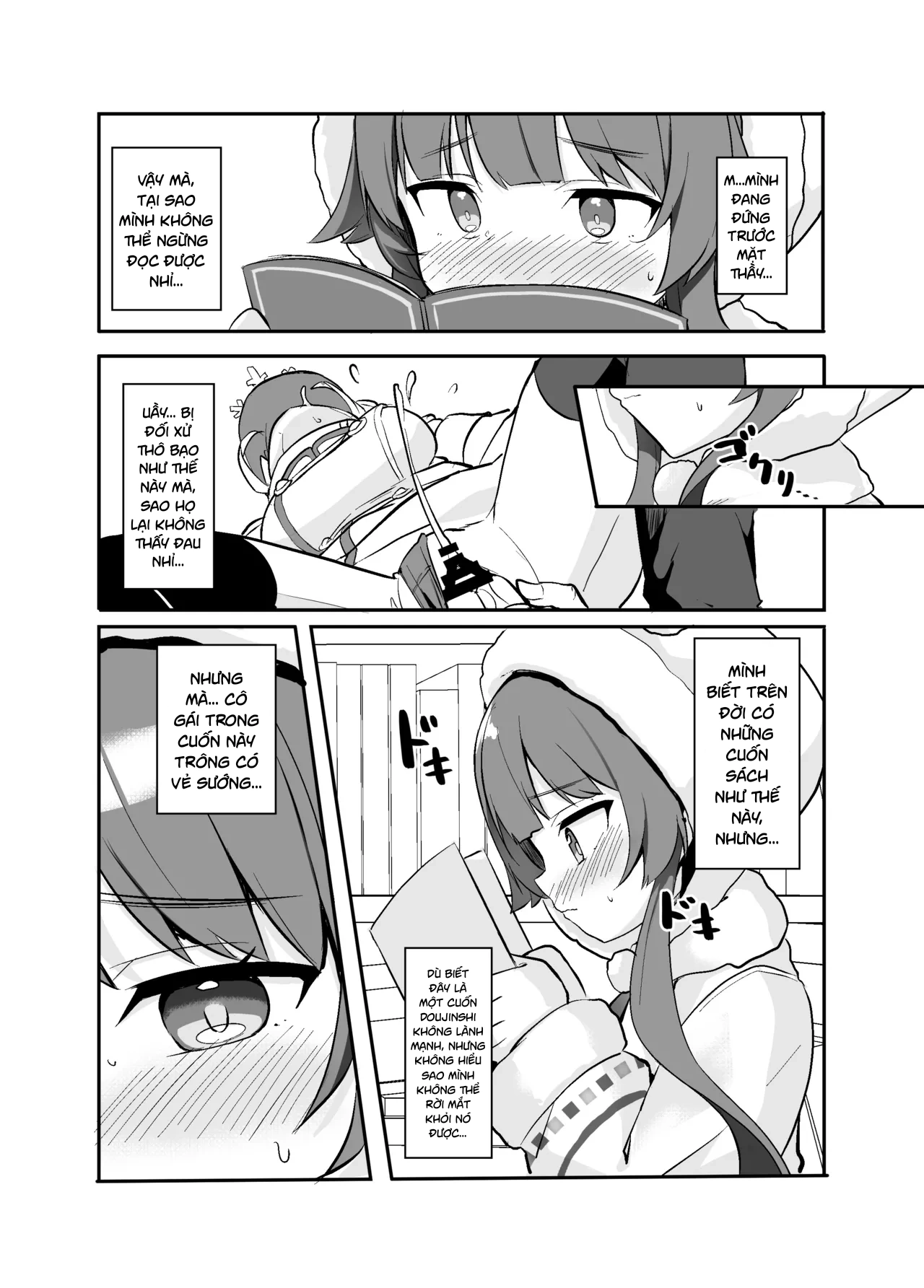 HentaiVN.net - Ảnh 6 - Từ lý thuyết đến thực hành (Từ sách tới sếch!) - Loli múp rụp