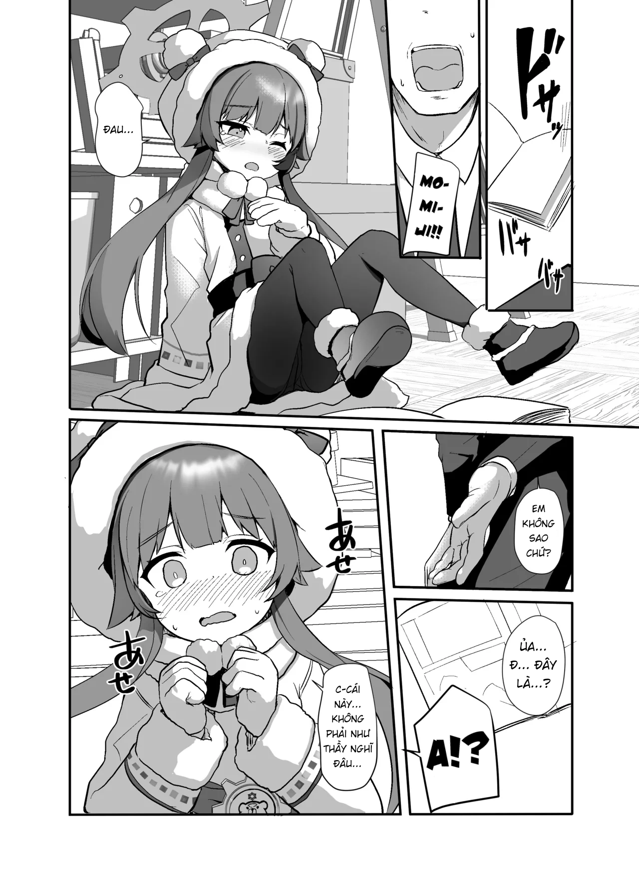 HentaiVN.net - Ảnh 8 - Từ lý thuyết đến thực hành (Từ sách tới sếch!) - Loli múp rụp
