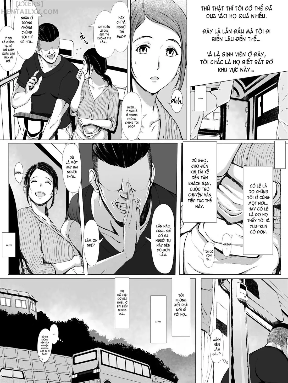 HentaiVN.net - Ảnh 10 - Hahagui Ottori Okaasan ga Toshishita Yarichin ni Nerawareru Toki - Chap 1A