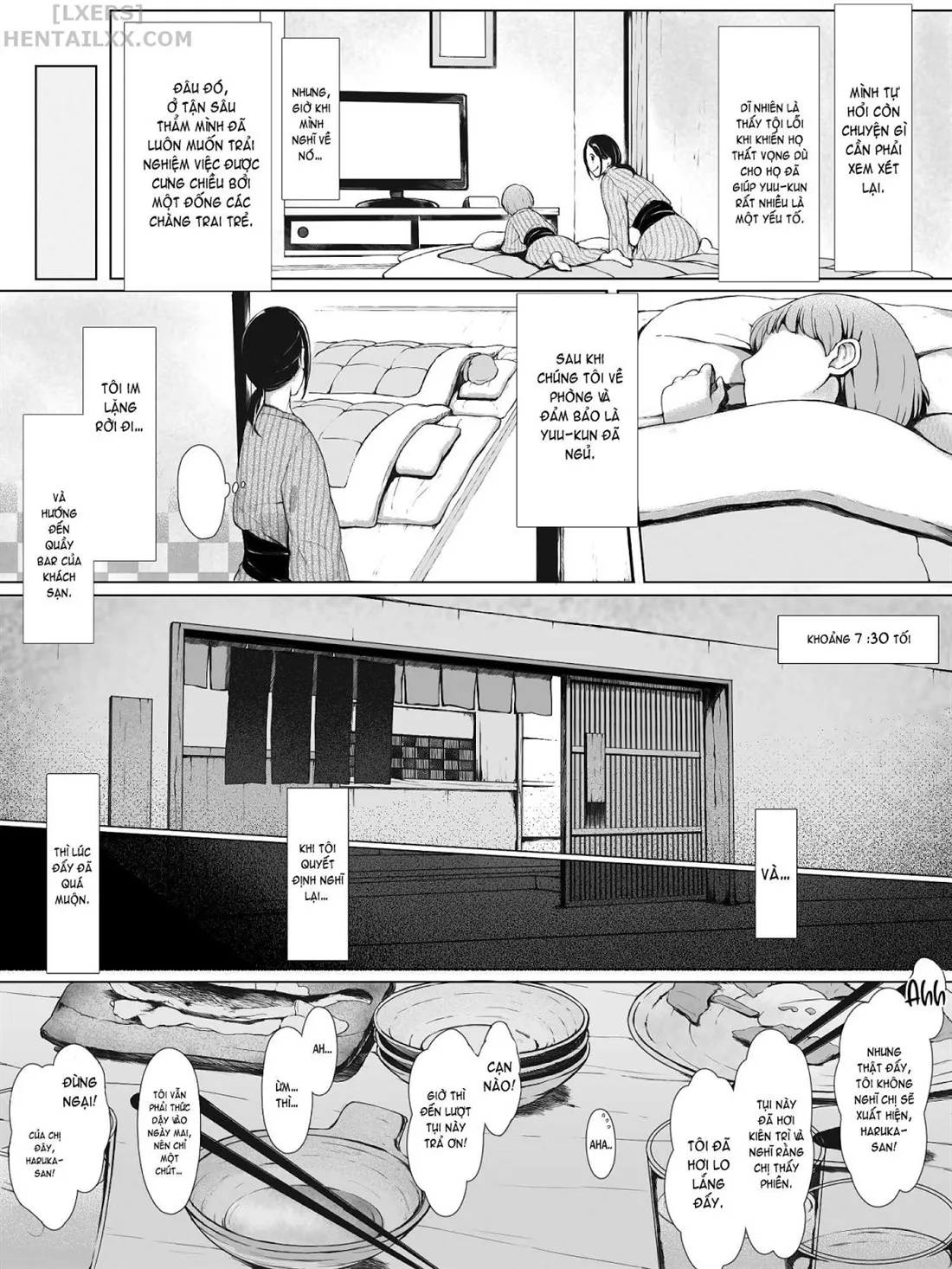 HentaiVN.net - Ảnh 16 - Hahagui Ottori Okaasan ga Toshishita Yarichin ni Nerawareru Toki - Chap 1A