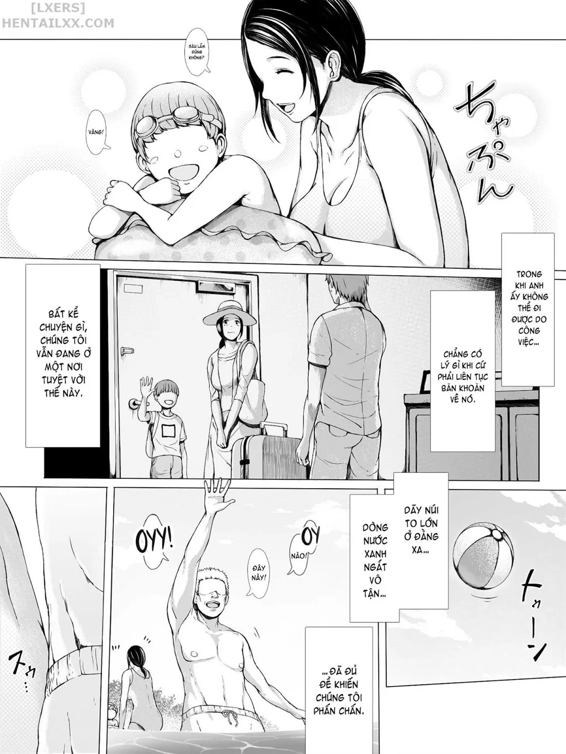HentaiVN.net - Ảnh 6 - Hahagui Ottori Okaasan ga Toshishita Yarichin ni Nerawareru Toki - Chap 1A