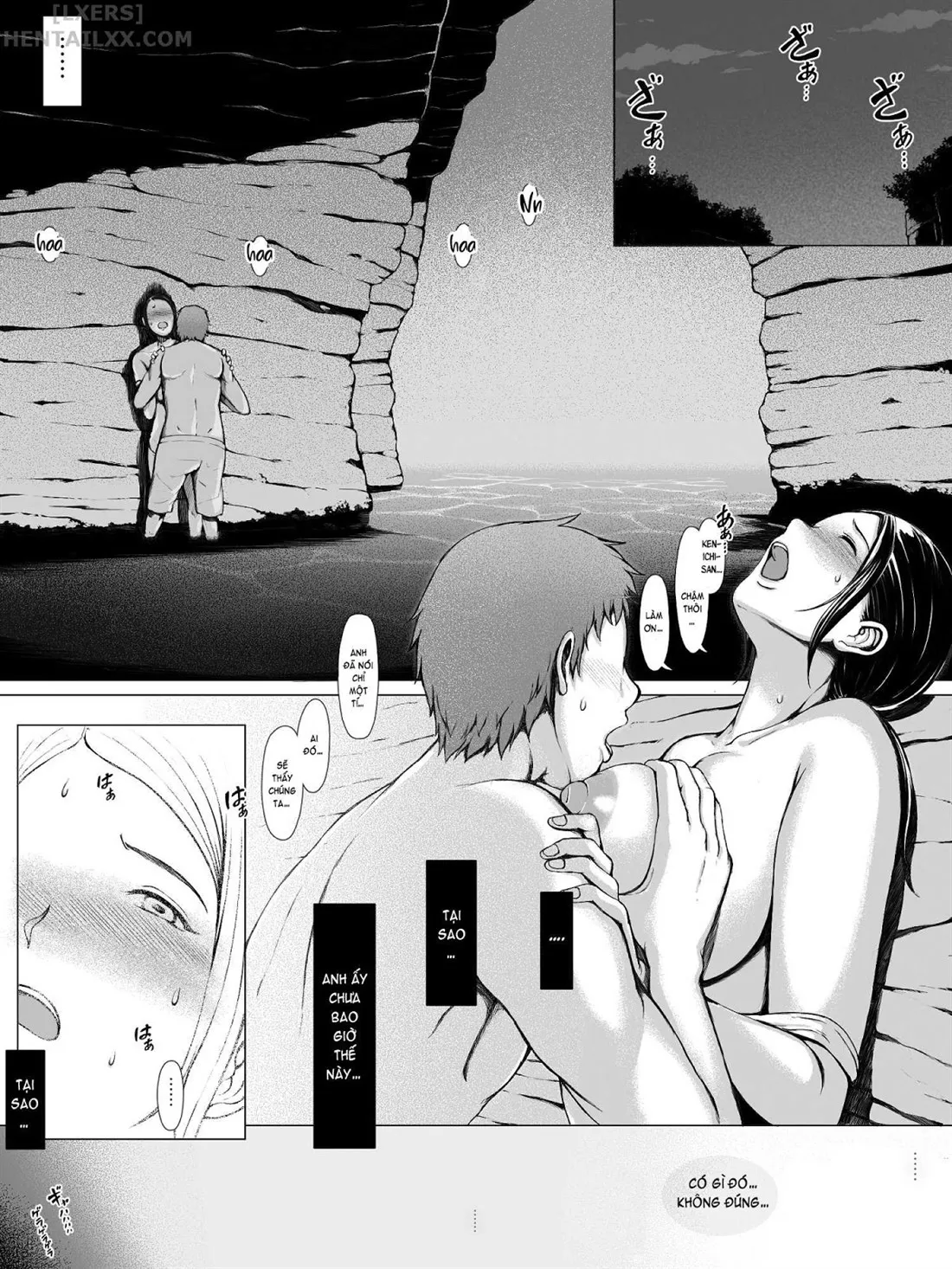 HentaiVN.net - Ảnh 6 - Hahagui Ottori Okaasan ga Toshishita Yarichin ni Nerawareru Toki - Chap 1B