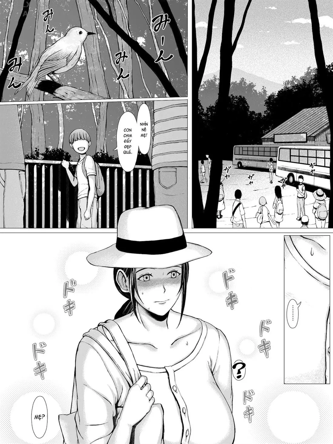 HentaiVN.net - Ảnh 34 - Hahagui Ottori Okaasan ga Toshishita Yarichin ni Nerawareru Toki - Chap 1C