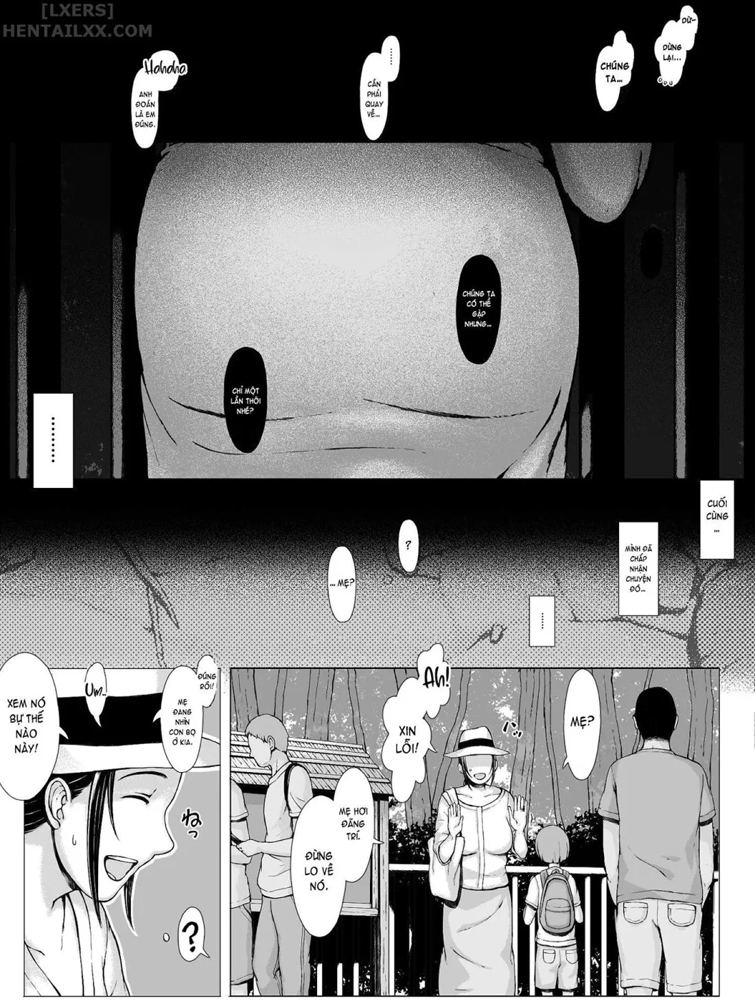 HentaiVN.net - Ảnh 41 - Hahagui Ottori Okaasan ga Toshishita Yarichin ni Nerawareru Toki - Chap 1C