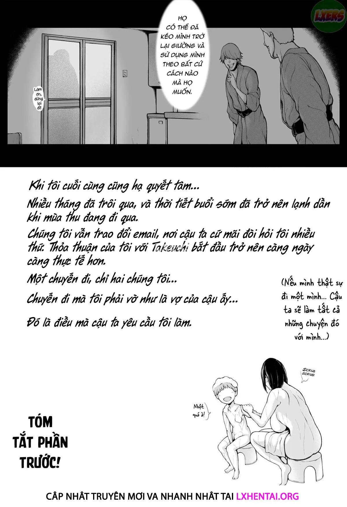 HentaiVN.net - Ảnh 10 - Hahagui Ottori Okaasan ga Toshishita Yarichin ni Nerawareru Toki - Chap 2A