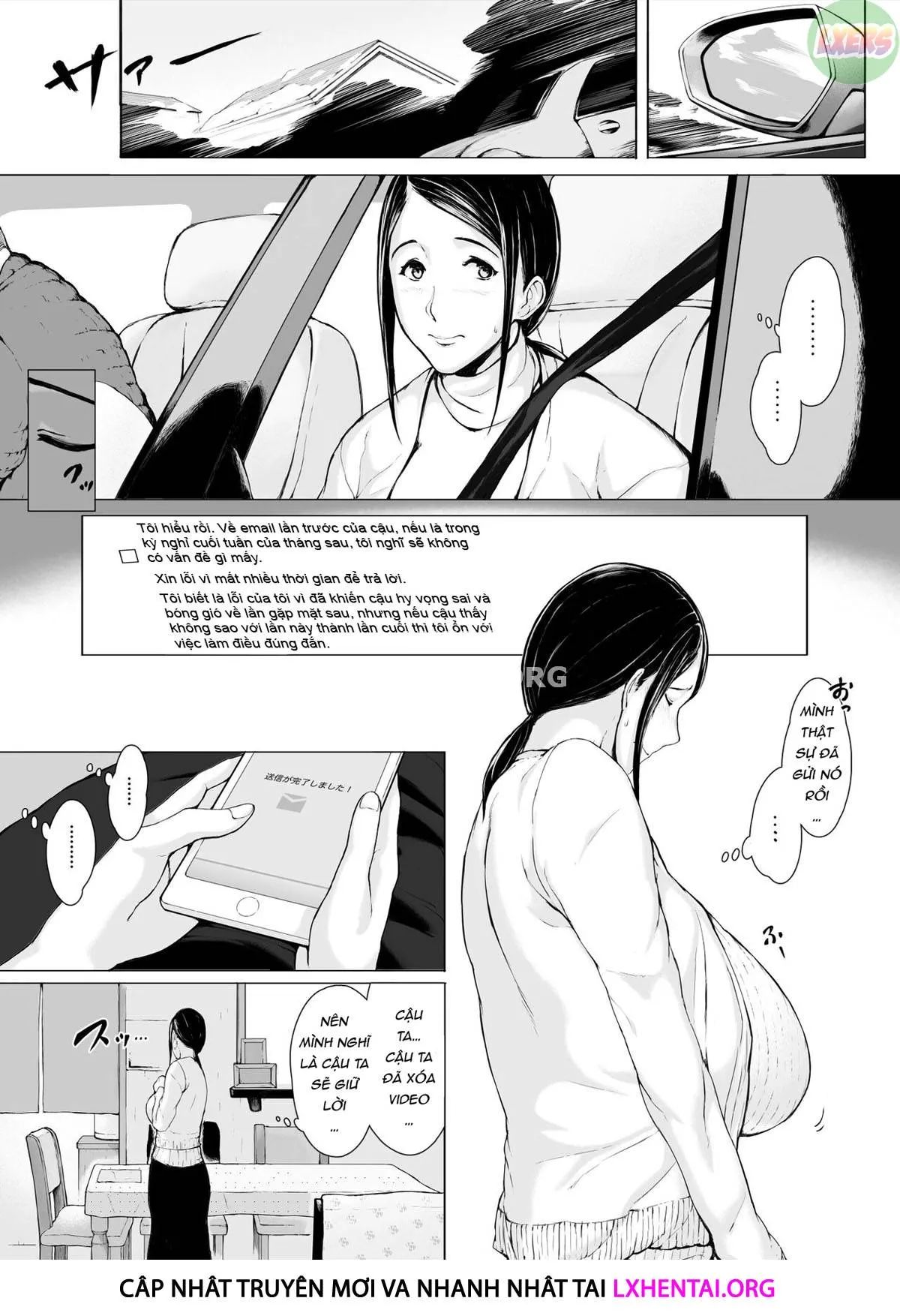 HentaiVN.net - Ảnh 16 - Hahagui Ottori Okaasan ga Toshishita Yarichin ni Nerawareru Toki - Chap 2A