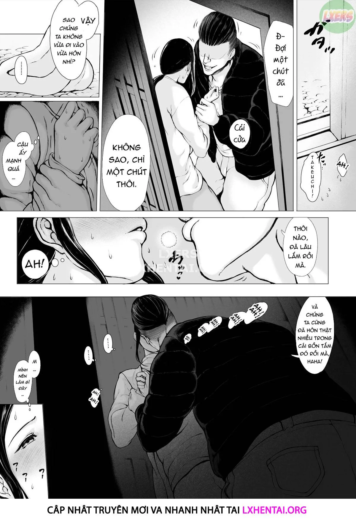 HentaiVN.net - Ảnh 22 - Hahagui Ottori Okaasan ga Toshishita Yarichin ni Nerawareru Toki - Chap 2A