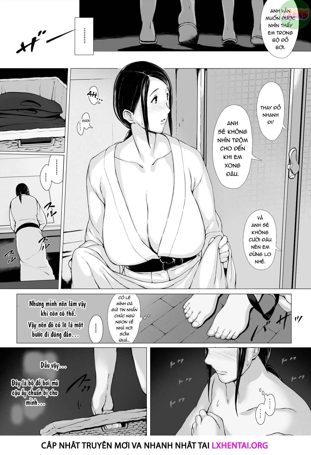HentaiVN.net - Ảnh 29 - Hahagui Ottori Okaasan ga Toshishita Yarichin ni Nerawareru Toki - Chap 2A
