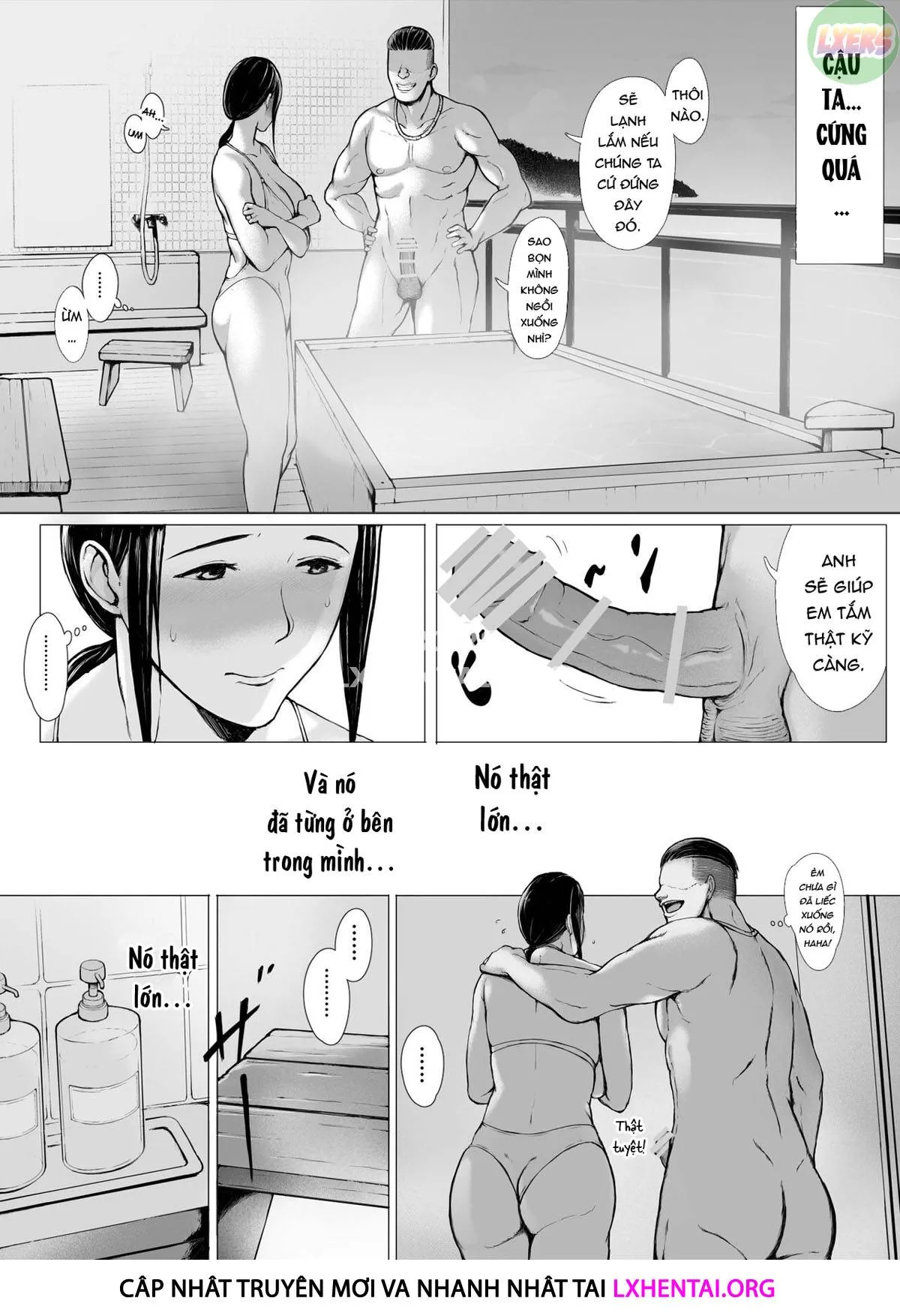 HentaiVN.net - Ảnh 32 - Hahagui Ottori Okaasan ga Toshishita Yarichin ni Nerawareru Toki - Chap 2A