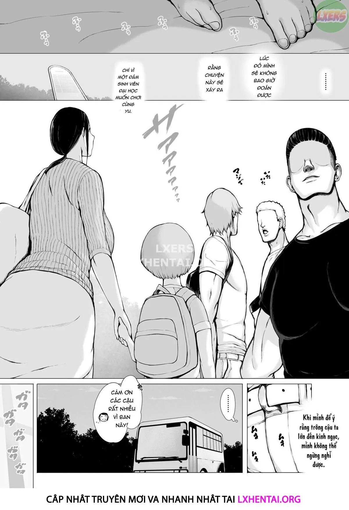 HentaiVN.net - Ảnh 4 - Hahagui Ottori Okaasan ga Toshishita Yarichin ni Nerawareru Toki - Chap 2B