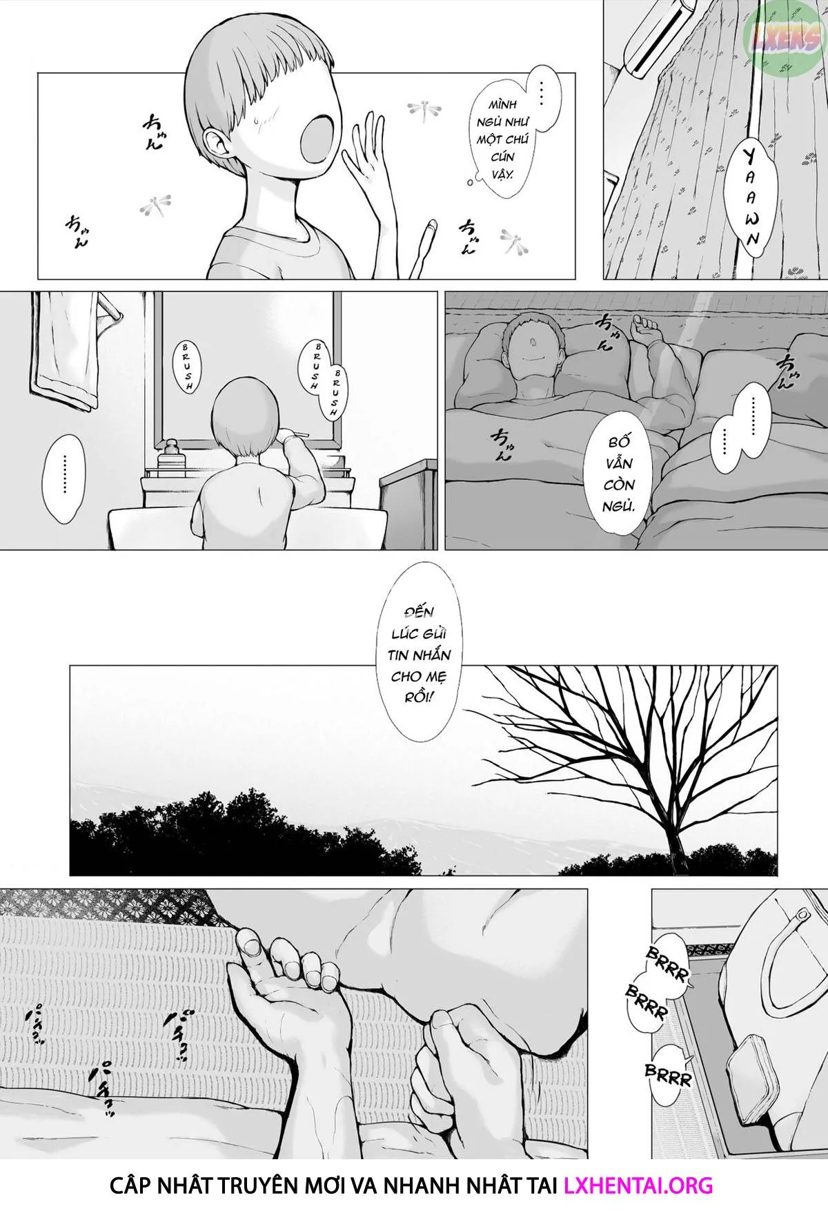 HentaiVN.net - Ảnh 42 - Hahagui Ottori Okaasan ga Toshishita Yarichin ni Nerawareru Toki - Chap 2B