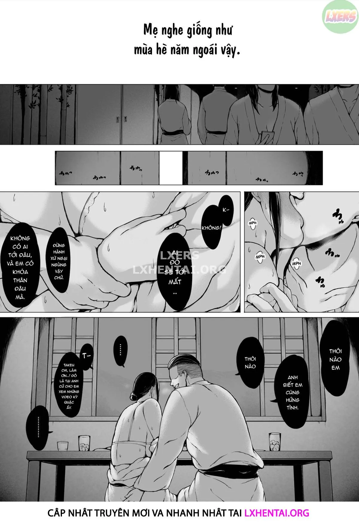 HentaiVN.net - Ảnh 56 - Hahagui Ottori Okaasan ga Toshishita Yarichin ni Nerawareru Toki - Chap 2B