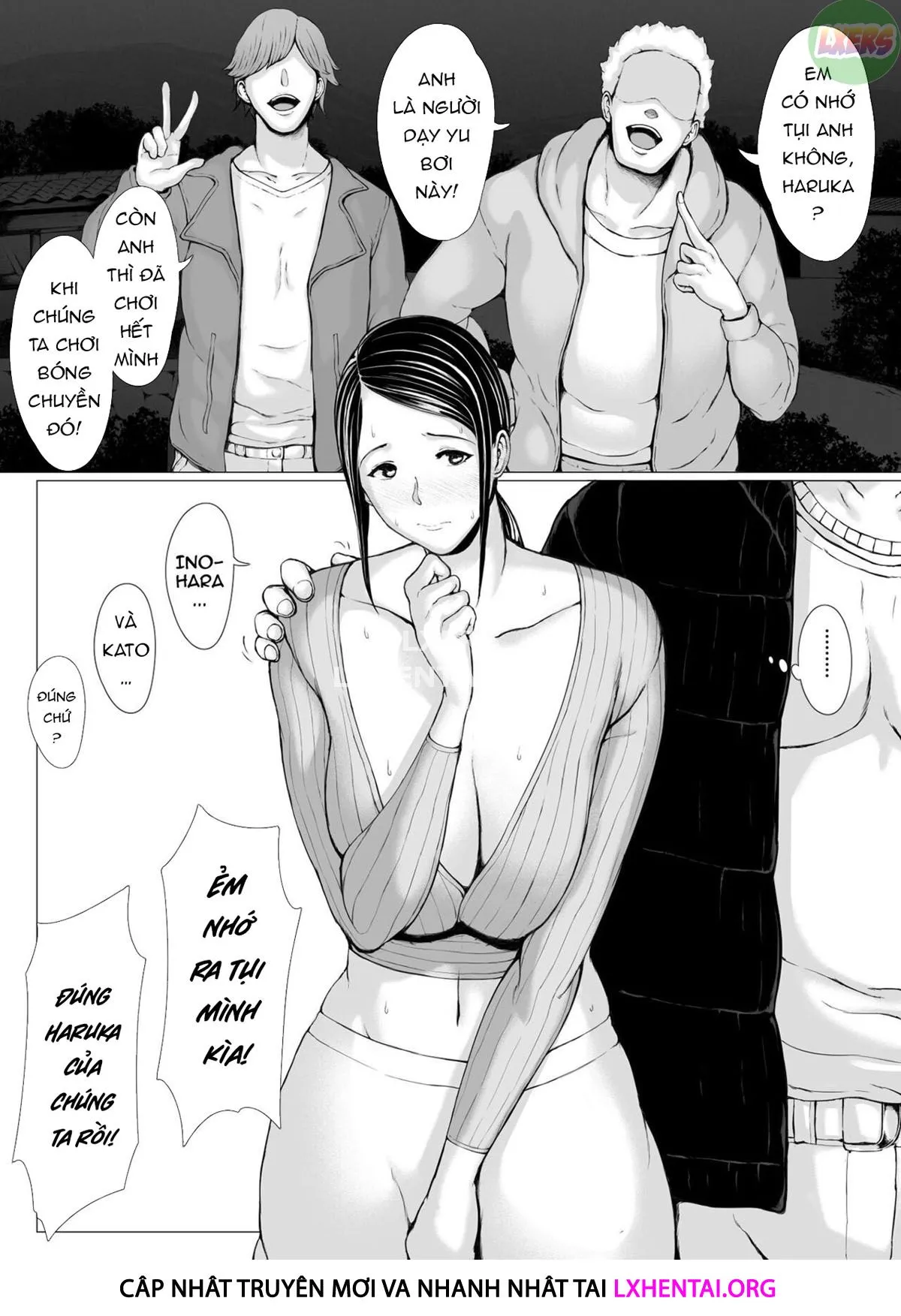 HentaiVN.net - Ảnh 10 - Hahagui Ottori Okaasan ga Toshishita Yarichin ni Nerawareru Toki - Chap 3A
