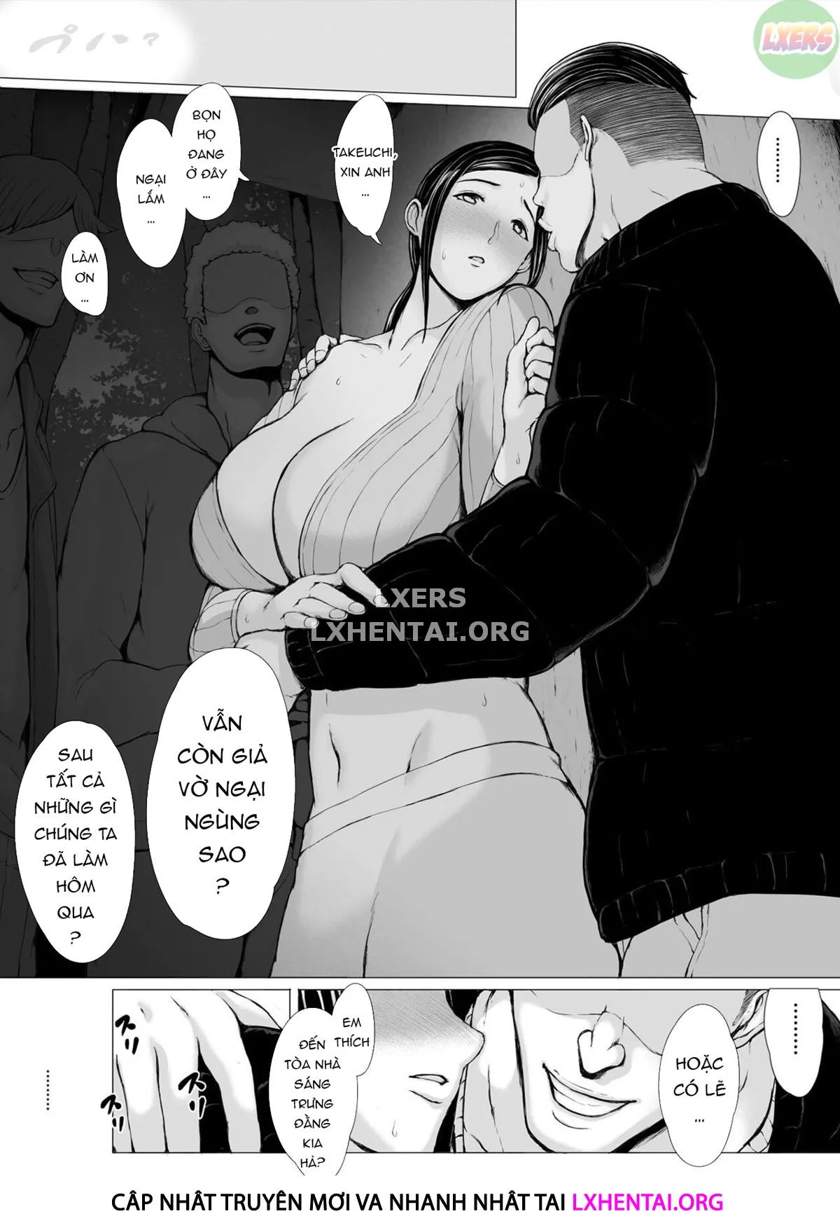 HentaiVN.net - Ảnh 15 - Hahagui Ottori Okaasan ga Toshishita Yarichin ni Nerawareru Toki - Chap 3A