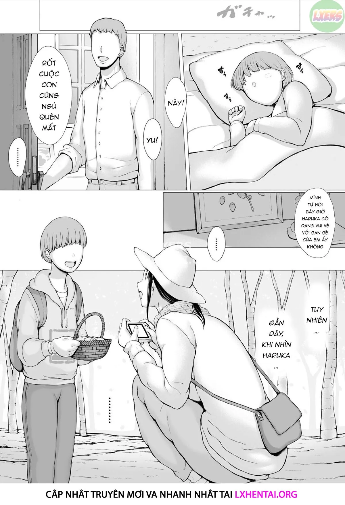 HentaiVN.net - Ảnh 18 - Hahagui Ottori Okaasan ga Toshishita Yarichin ni Nerawareru Toki - Chap 3A