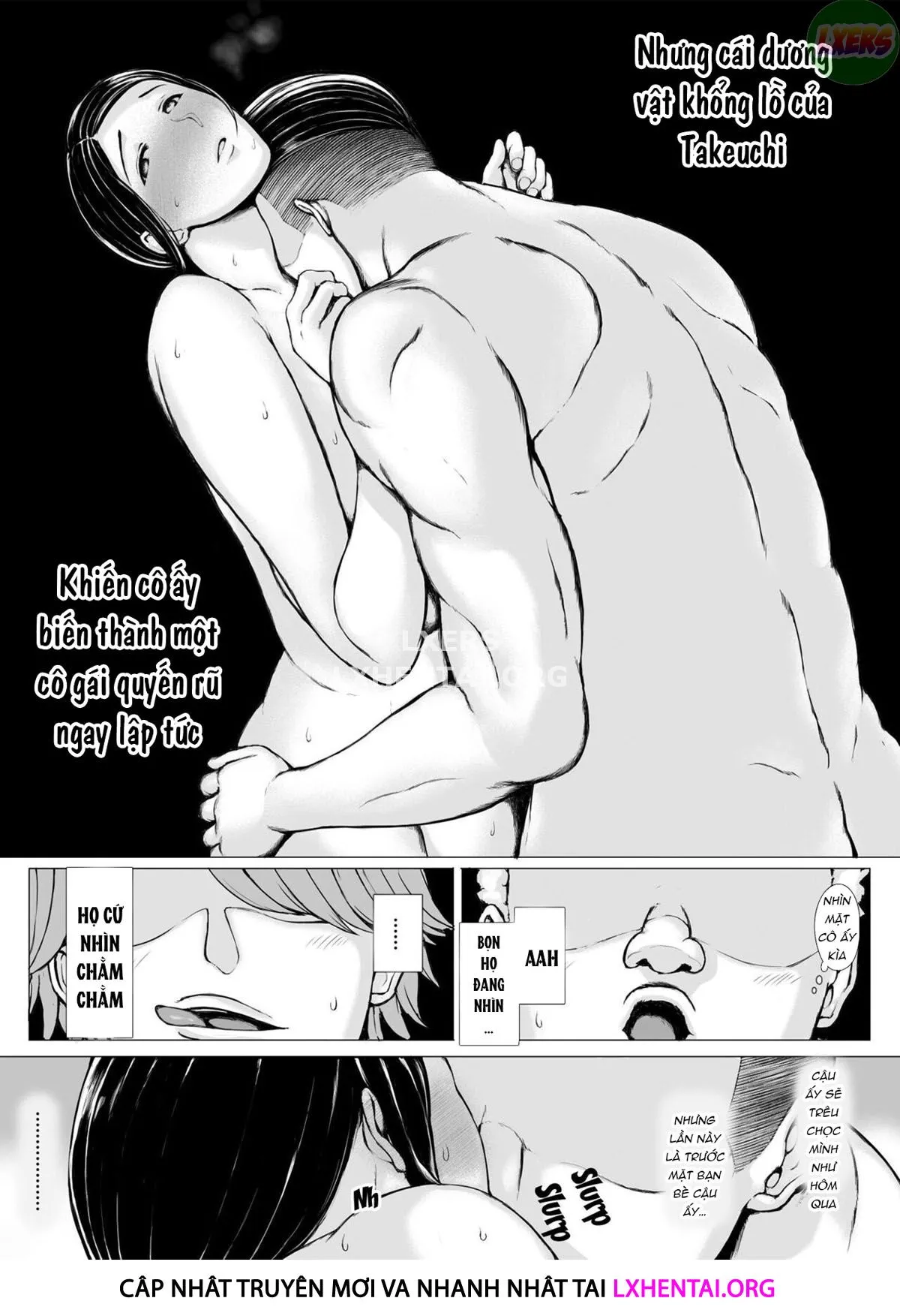 HentaiVN.net - Ảnh 44 - Hahagui Ottori Okaasan ga Toshishita Yarichin ni Nerawareru Toki - Chap 3A